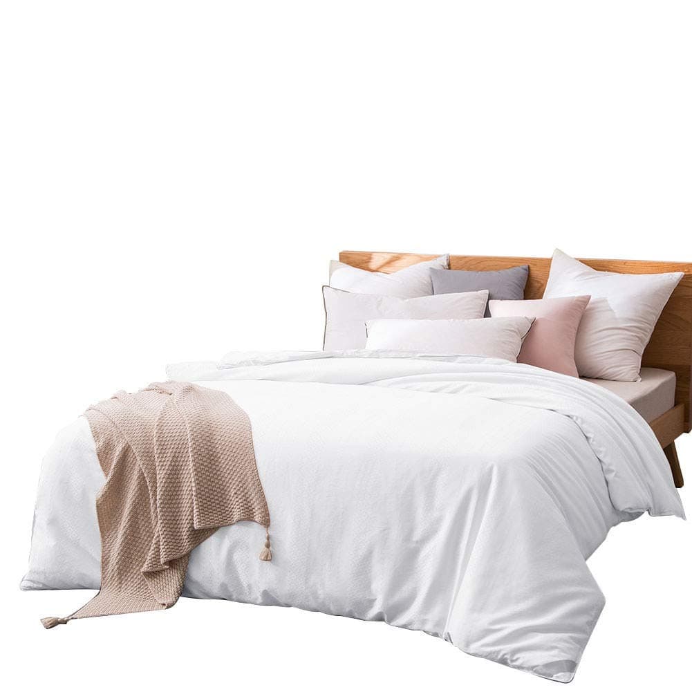 THXSILK Edredón de Seda 100% Mulberry de Grado Largo para Invierno con Funda de Algodón, Relleno de Seda, Colcha de Seda, Duvet de Seda - Ultra Suave, Ligero - Cal King, Blanco W01BD308CK