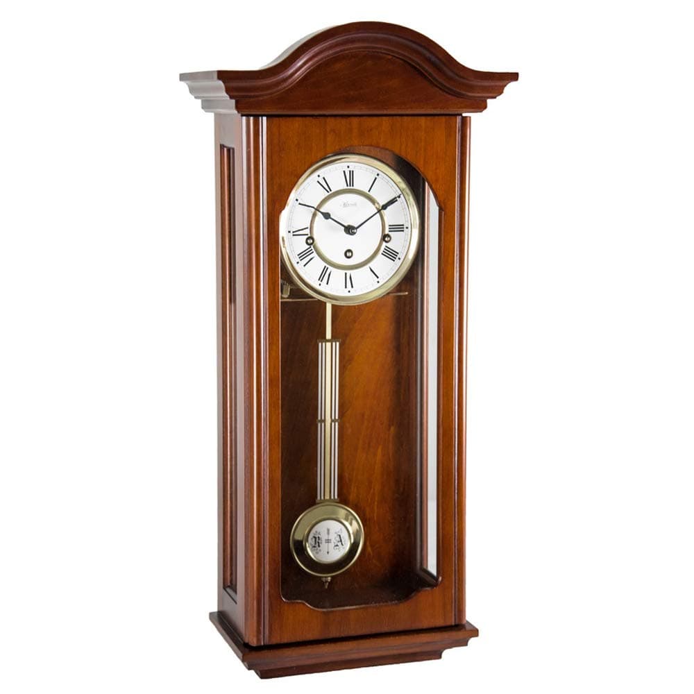 Hermle Brooke Reloj de Pared Regulador en Cerezo con Movimiento Mecánico 8 Días 70815N90341