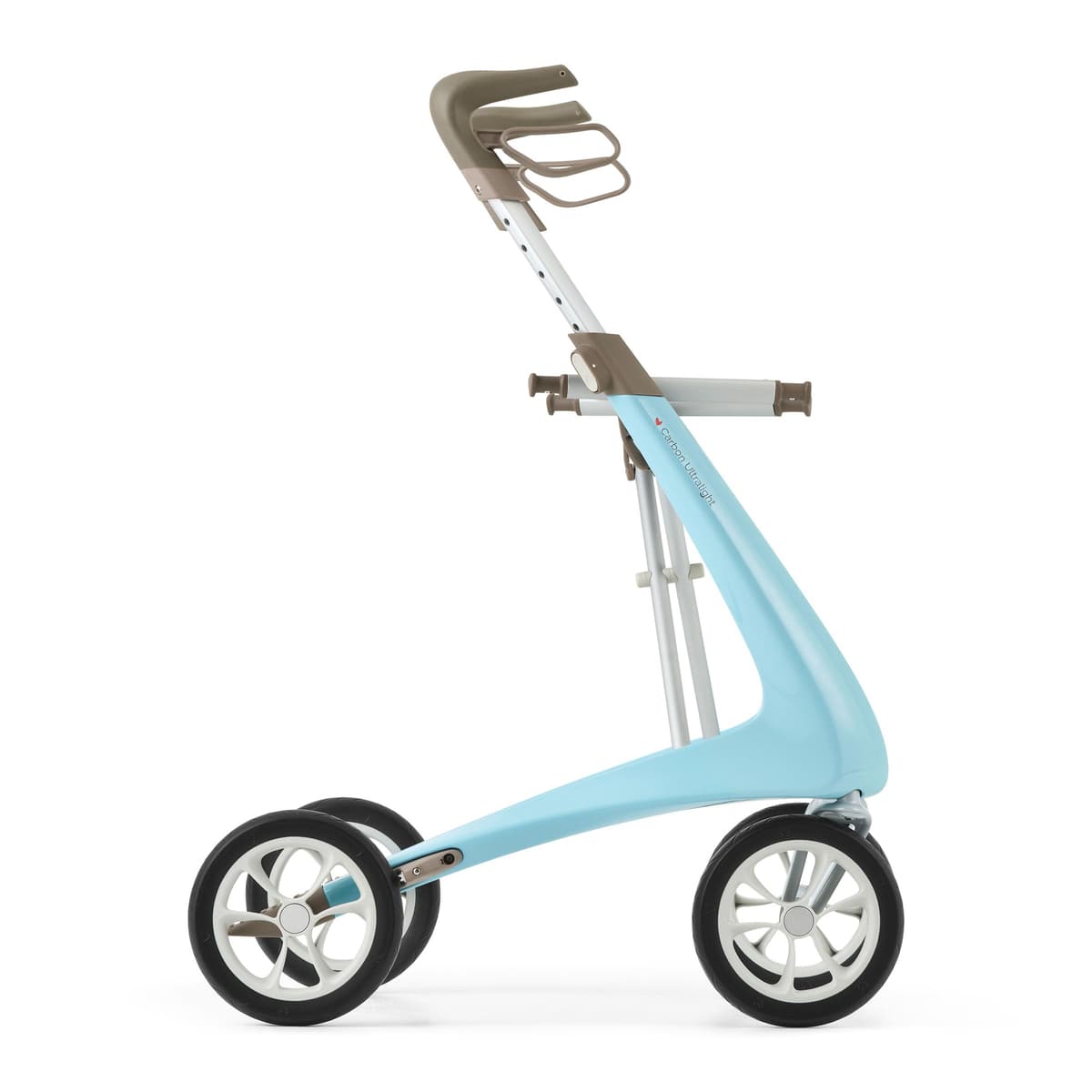 byACRE Rollator ultraligero de carbono 10.6 lbs con asiento y 4 ruedas - Foldable
