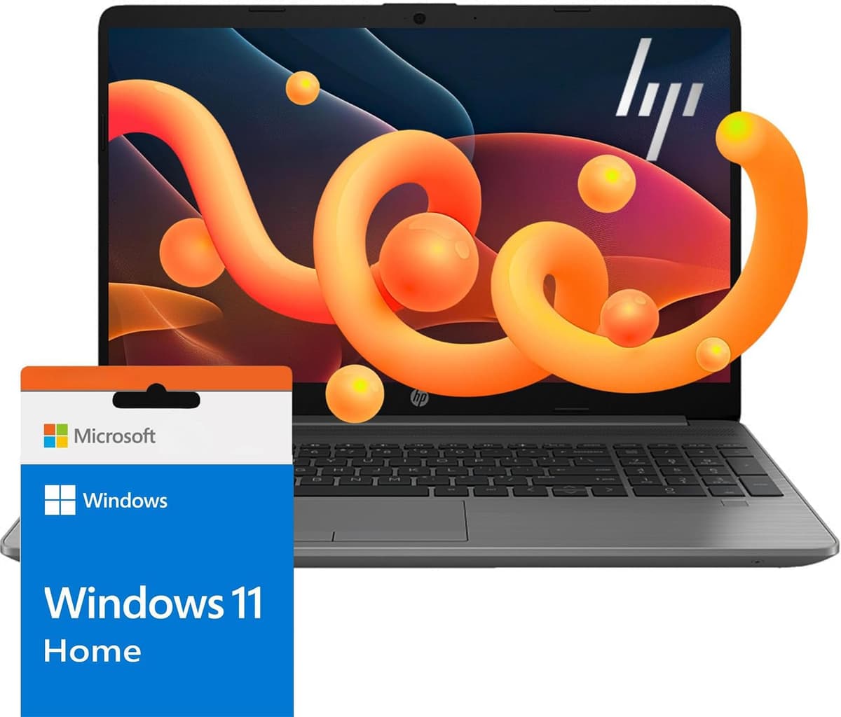 HP 255 G10 Laptop para Casa o Trabajo, 32GB RAM, 1TB SSD, 15.6" Full HD, Ryzen 3 7330U (Mejor que Intel i5-1135G7), HDMI, USB-C, Windows 11 Home, Listo para Negocios y Diversión