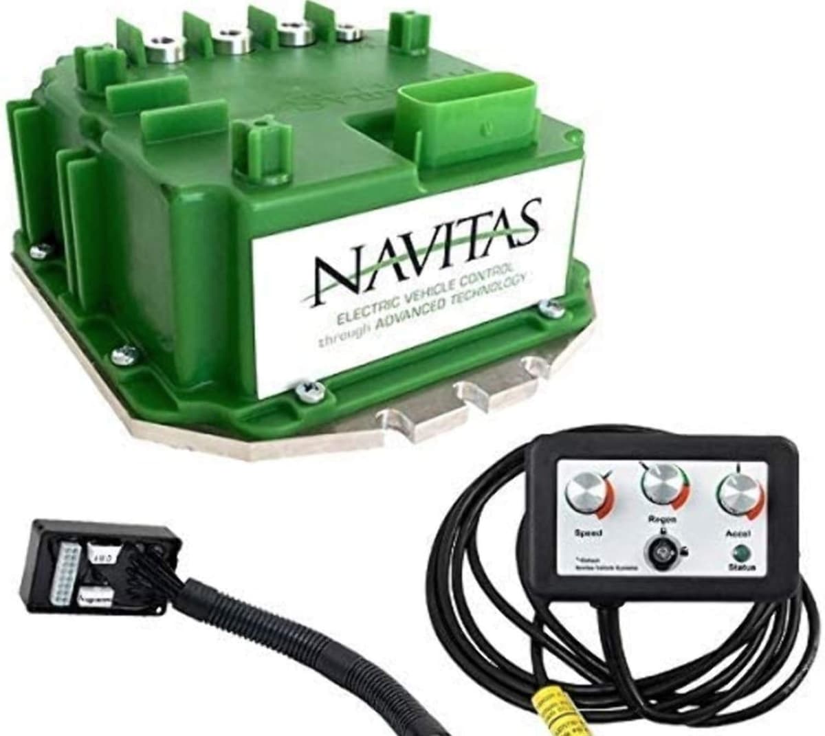 WILD ABOUT CARTS Navitas Kit controlador i2 440-Amp 48V para Club Car DS/Precedent (IQ/Excel)
