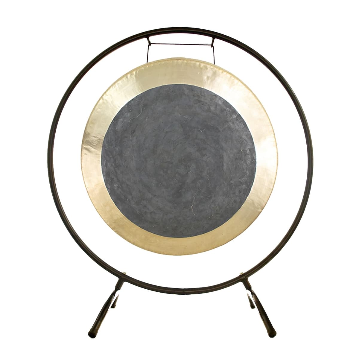 Unlimited Gong de 20"-24" con soporte Holding Space y mazo tradicional (Bronce, tamaño medio) gu-22deepBchau-holding