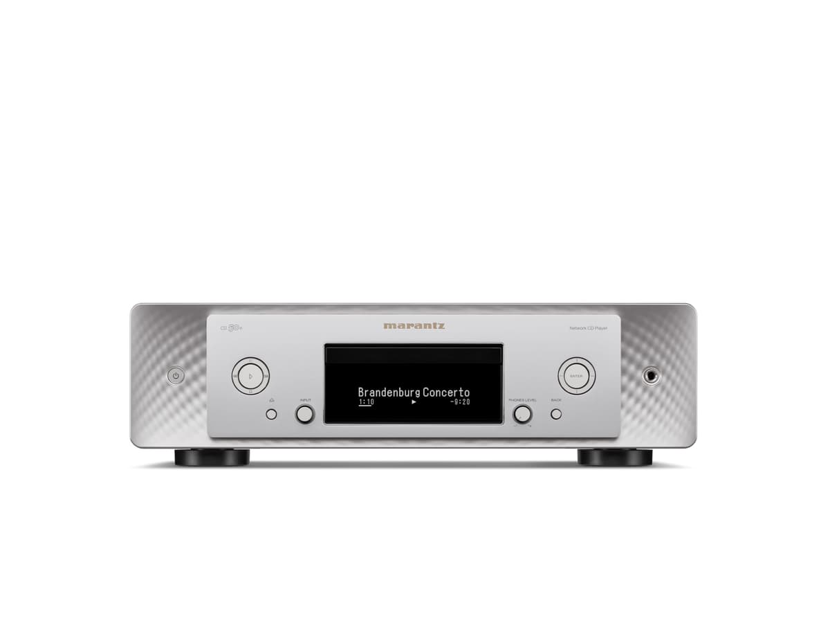 Marantz CD 50n reproductor digital de audio y red High-Resolution (plateado) CD50NSG