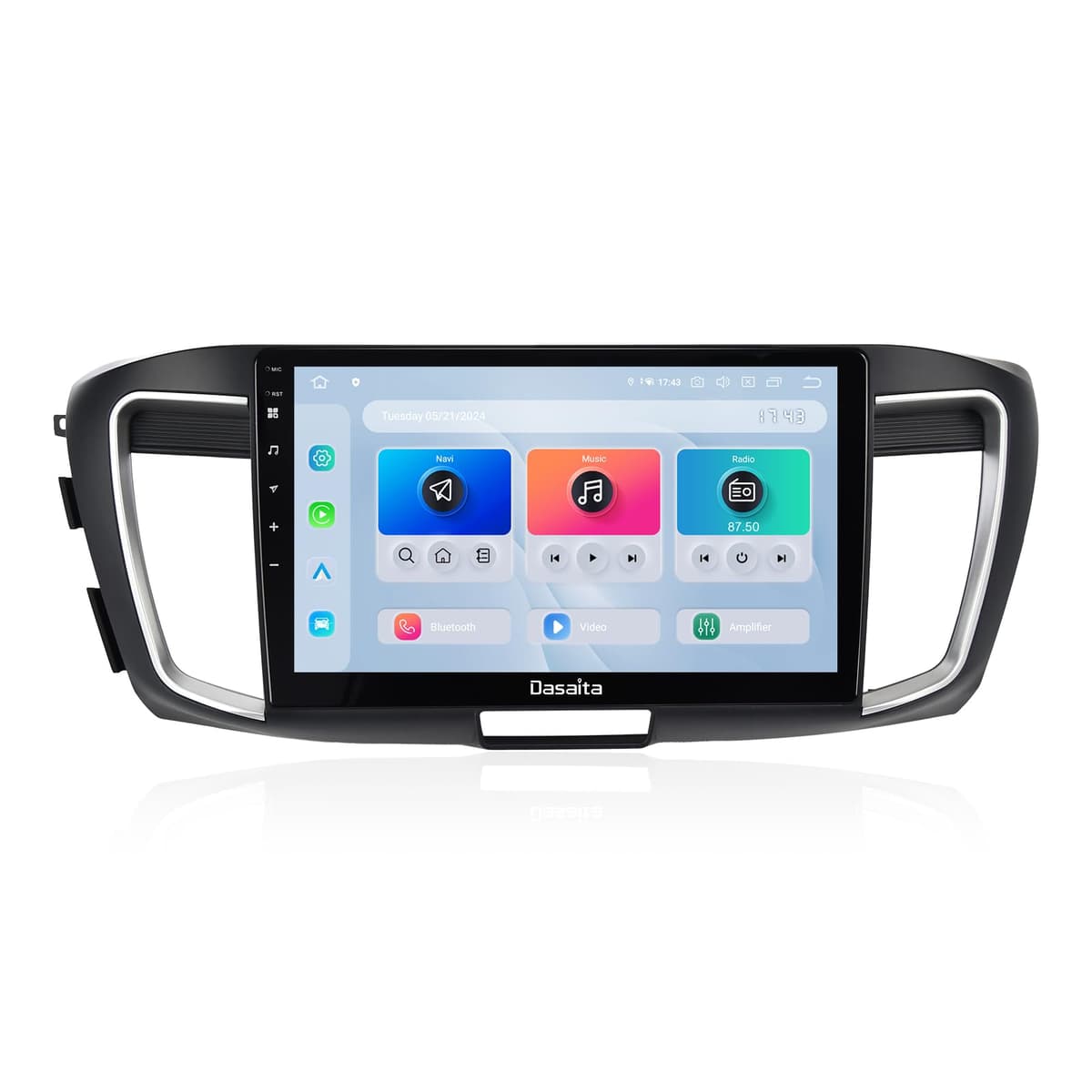 Dasaita HA5206H Android 13 Estéreo para Auto para Honda Accord 2013-2017, 10.2" con CarPlay inalámbrico y Android Auto