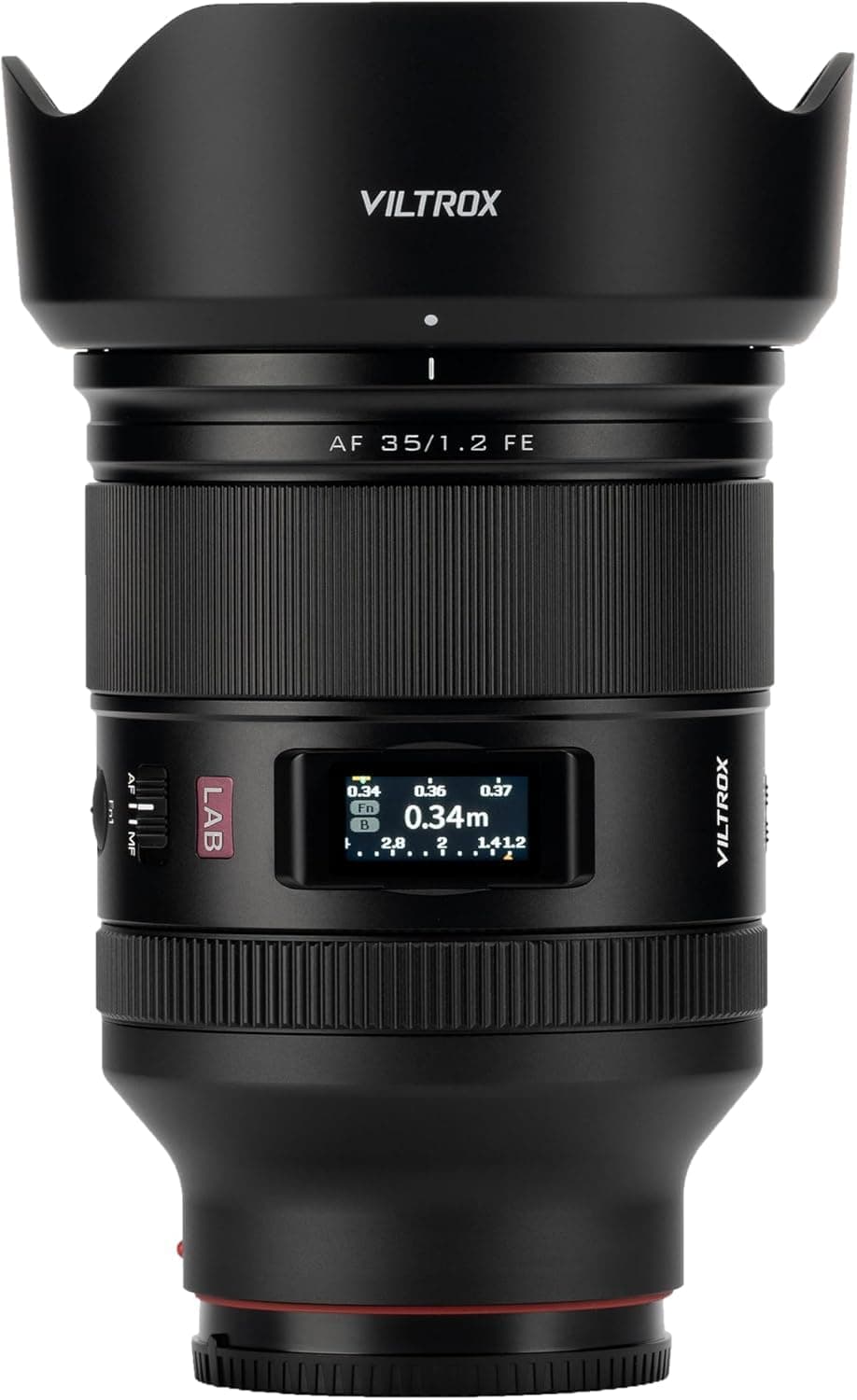 VILTROX 35 mm F1.2 FE, Objetivo Prime de Enfoque Automático Full Frame 35 mm f/1.2 para Cámaras Sony E-Mount (a7, a7II, a7III, a7IV, a7R, a7RII, a7RIII, a7RIV, a7RV, a7S, a7SII, a7SIII, a1, ZV-E1) FS-JYC-03492