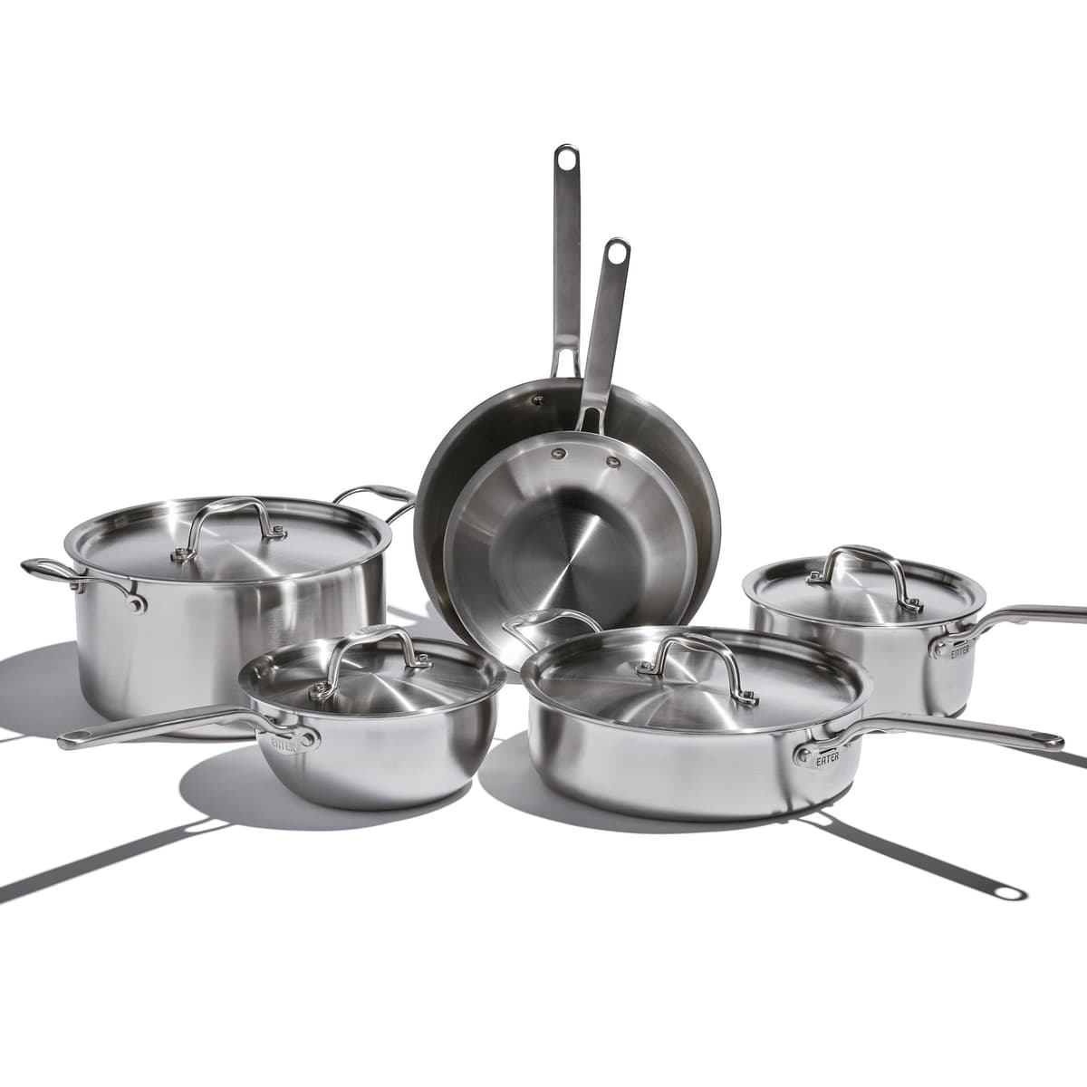 Heritage Steel Eater Series Set de Cocina 10 Piezas Hecho en USA Eater x Heritage Steel Cookware Set