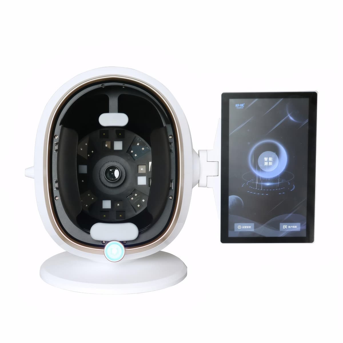 Cobbawe Analizador profesional de piel MK-W-13.3 - Detección y análisis facial para cuidado de la piel