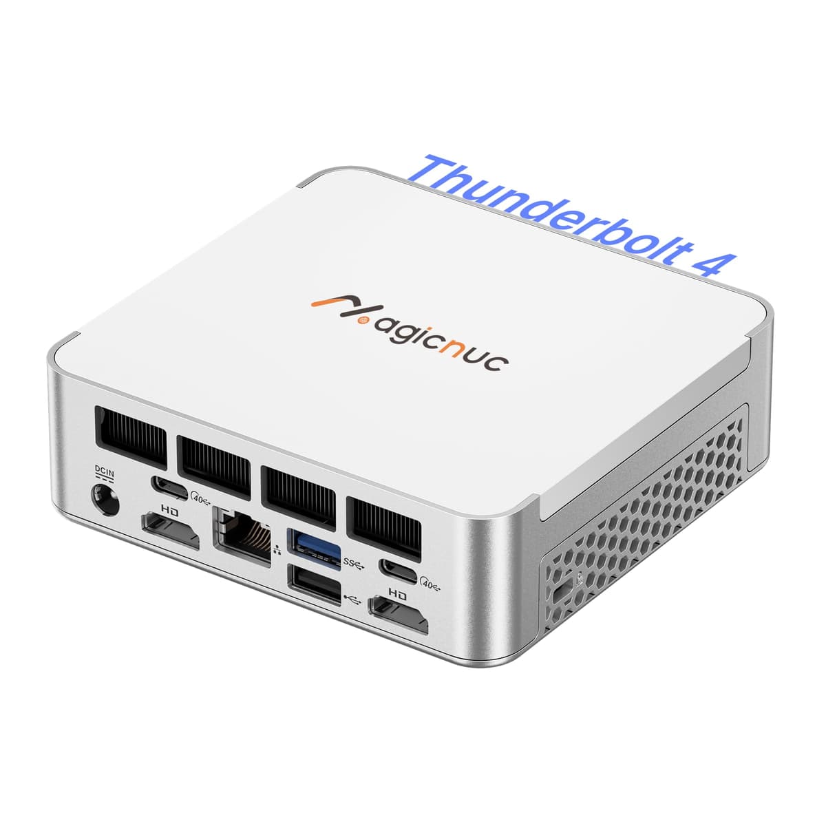 MAGICNUC AG1 Mini PC con Intel i5-12600H, 32GB RAM y 1TB NVMe - Thunderbolt 4, Quad Display, 2.5G LAN