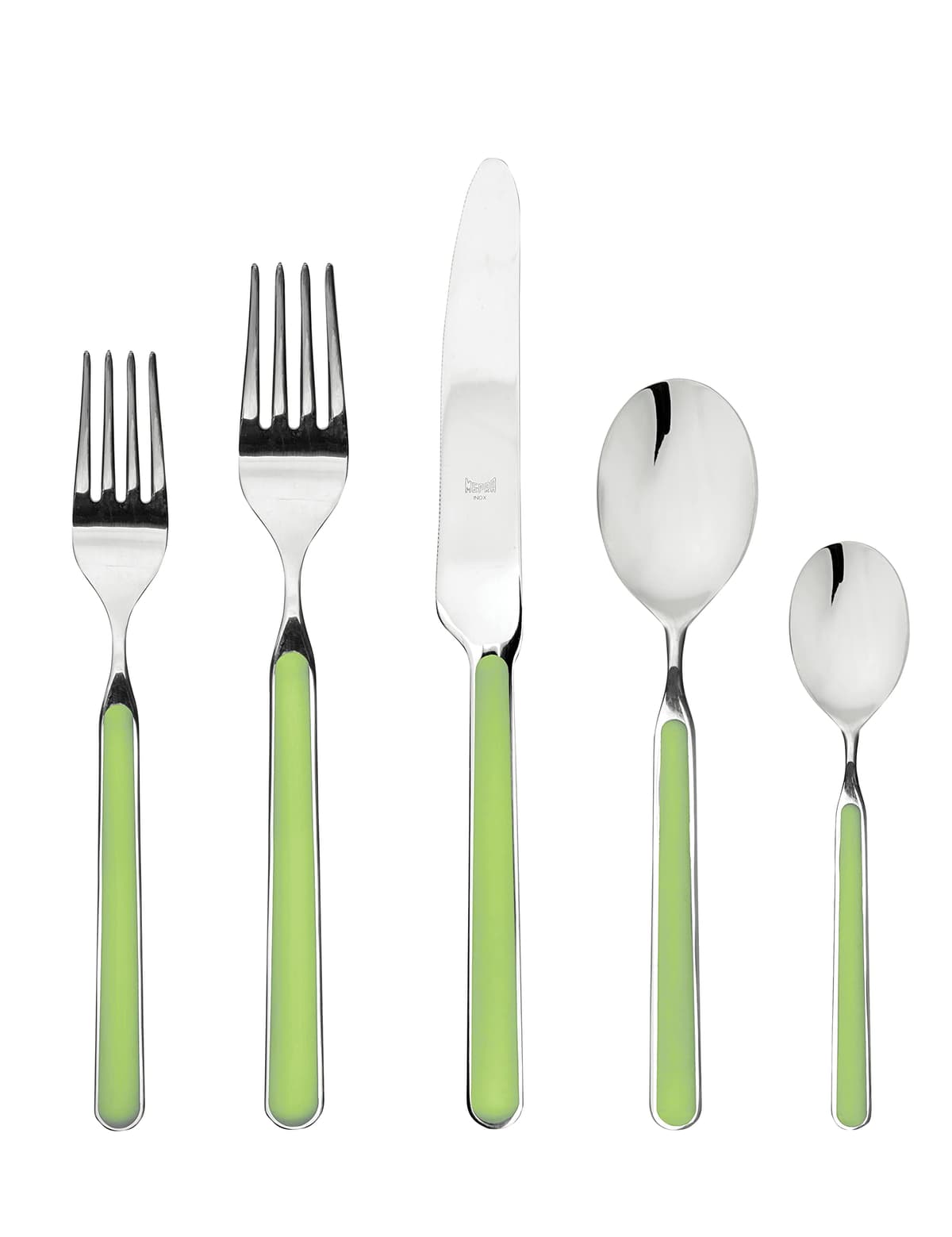 MEPRA Set de cubiertos 20 piezas Fantasia Acid Green 10E622020