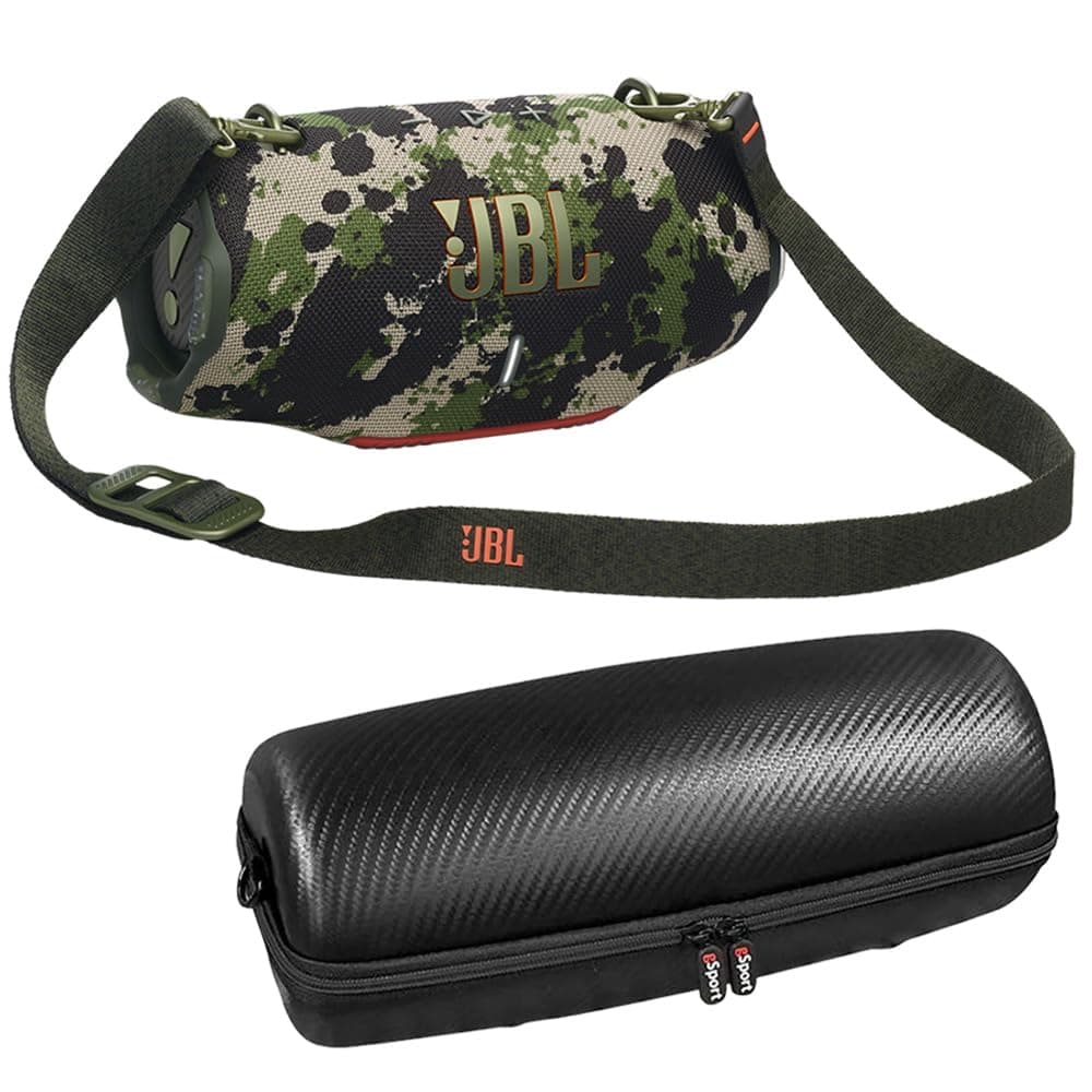 JBL Xtreme 4 Bluetooth Speaker Bundle con Correa de Hombro y Estuche gSport (Camo) GSPORT-XTREME4-CAMO