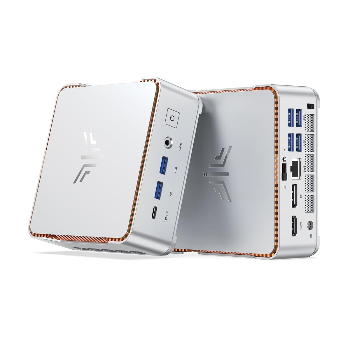 KAMRUI Hyper H2 Mini PC con Intel Core i5-14450HX, 16GB DDR4, 512GB NVMe, Triple 4K, WiFi 6