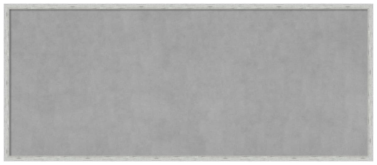 Amanti Art tablero magnético plateado Imprint Silver 49 x 21 in 28588291117