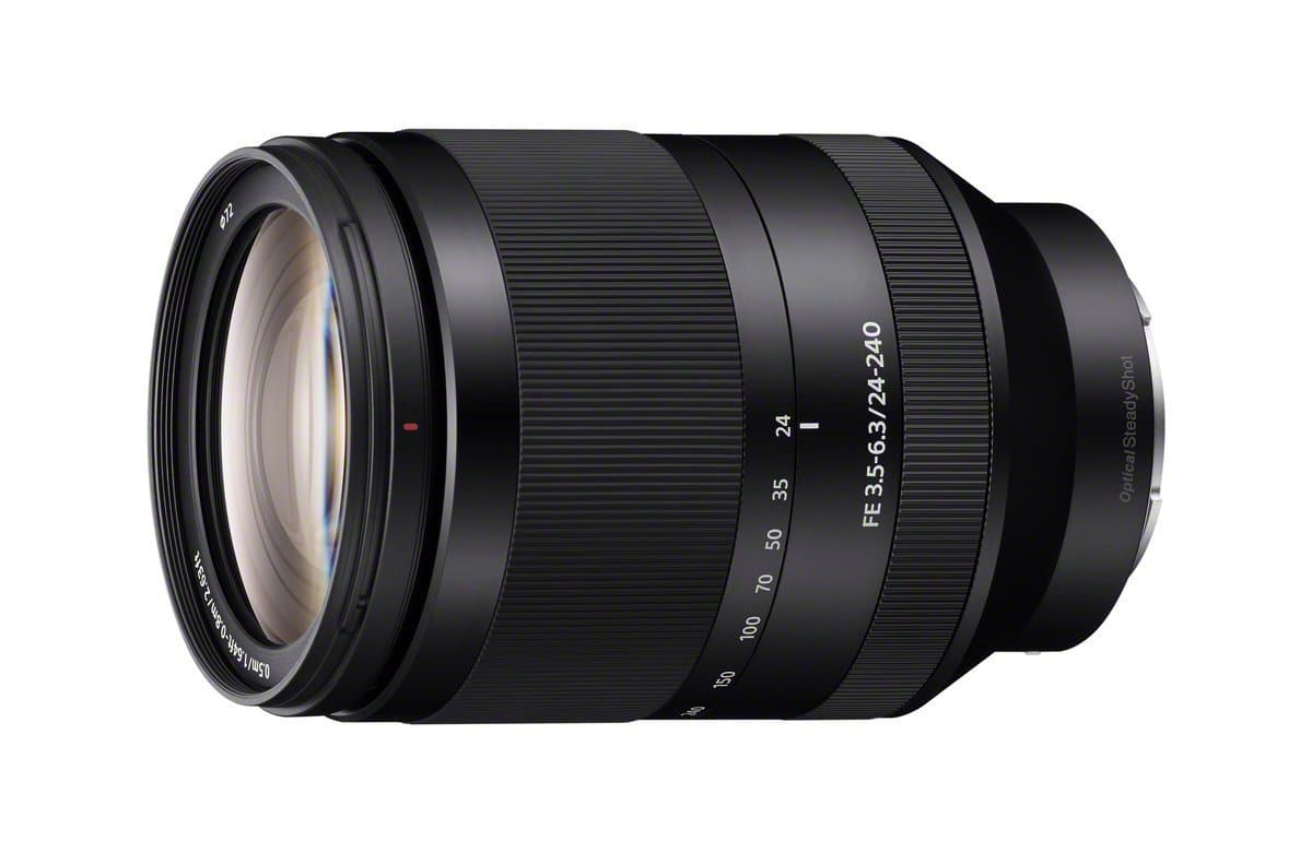 Sony SEL24240 FE 24-240 mm f/3.5-6.3 OSS Objetivo zoom para cámaras sin espejo (Reacondicionado) SEL24240-cr