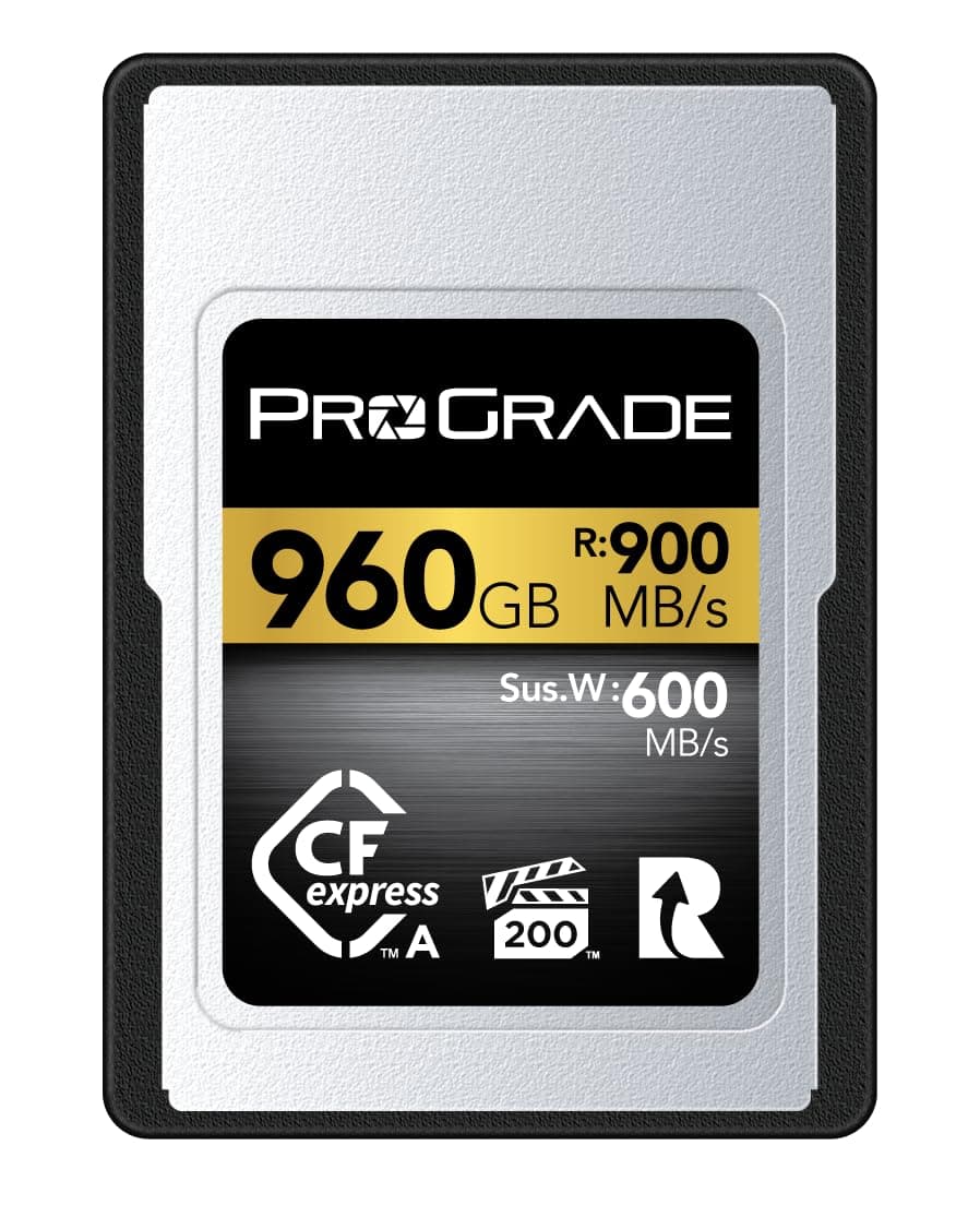Tarjeta de memoria ProGrade Digital CFexpress 2.0 Tipo A (960 GB) Oro a8dd707c-241a-444a-ae84-e491caaf830a