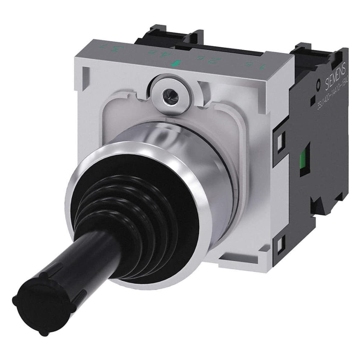 Siemens 3SU1150-7AC88-1NA0 Operador joystick 22 mm, 2 direcciones, 1NO, momentáneo