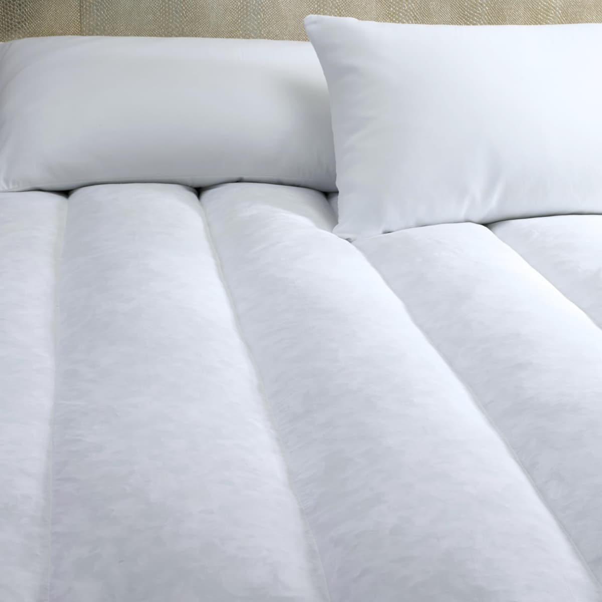 W Hotels Featherbed - Funda de Colchón - Hotel lujosa, Suave Featherbed de plumas de pato - King (76" x 80") WHO-109-K