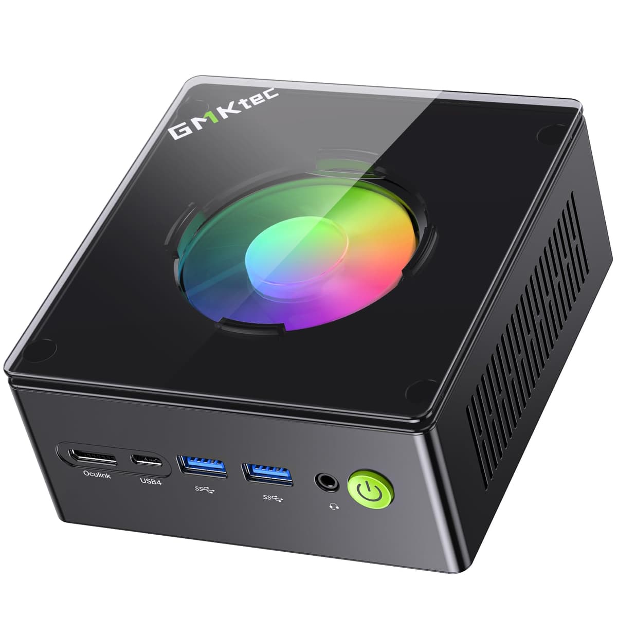 GMKtec K11 Mini PC Gaming con AMD Ryzen 9 8945HS, 32GB DDR5, 512GB PCIe 4.0, Oculink y Dual NIC 2.5GbE