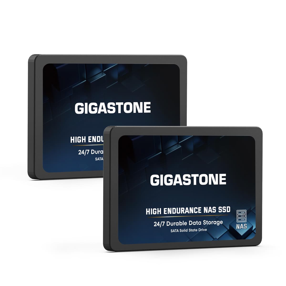 Gigastone NAS SSD PRO 4TB (2-Pack) - SSD SATA III 2.5" para NAS 24/7