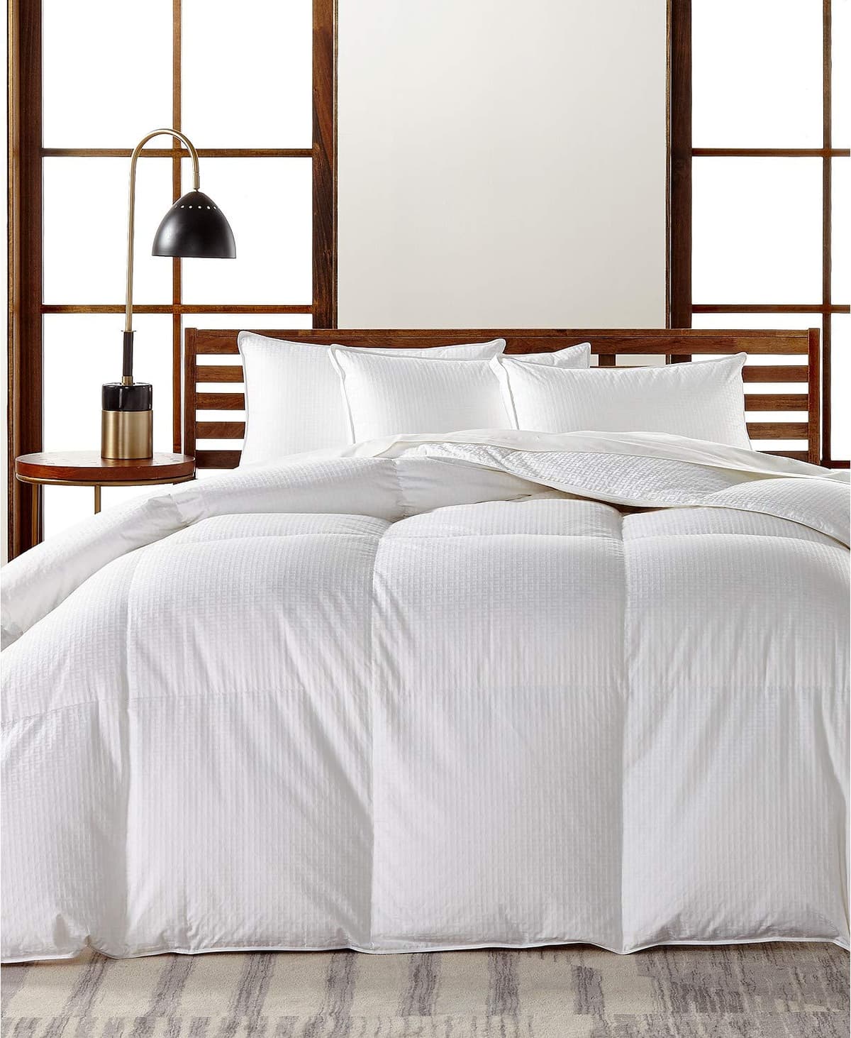 Hotel Collection Comforter King Pluma de Ganso Europea Peso Medio 110" x 96" SG_B073R5WZ4P_US