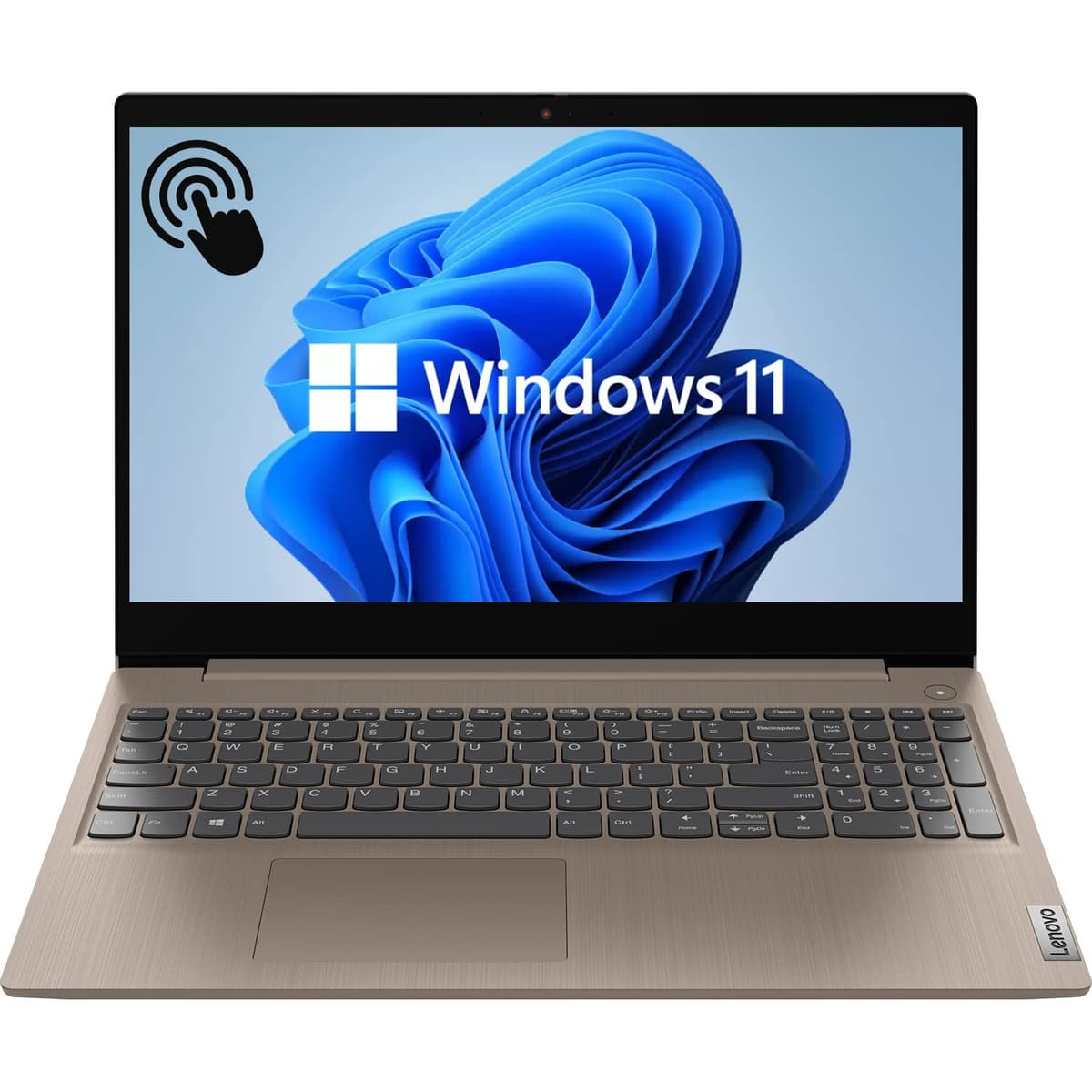 Lenovo IdeaPad 3 2022 Nuevo, Laptop 15.6" HD Táctil Antirreflejo, Procesador Intel Core i3-1115G4, Gráficos Intel UHD, 8GB DDR4 RAM, 256GB SSD PCIe, Webcam, HDMI, Bluetooth 5.0, Windows 11
