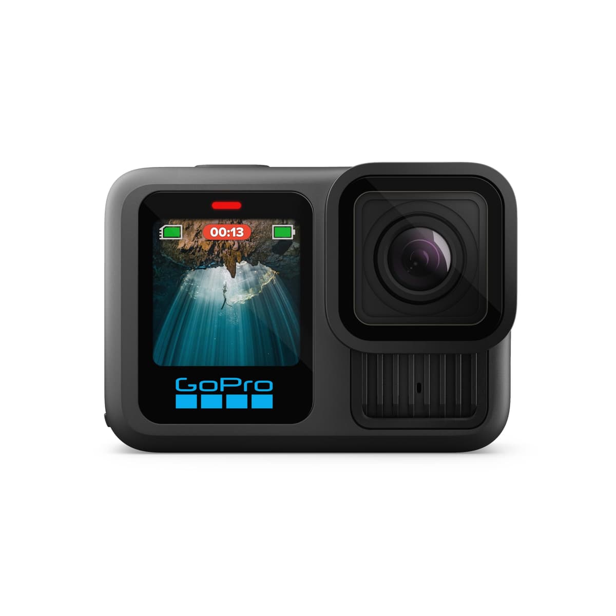 GoPro HERO13 Black - Cámara de acción impermeable con video 5.3K60, foto de 27 MP + Compatibilidad con lentes serie HB CHDHX-131-TH