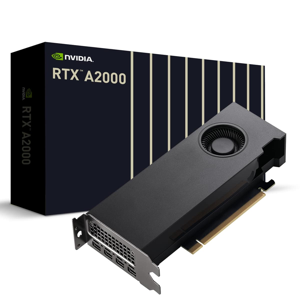 PNY RTX A2000 NVIDIA 12GB GDDR6 Tarjeta de Video VCNRTXA2000-12GB-PB