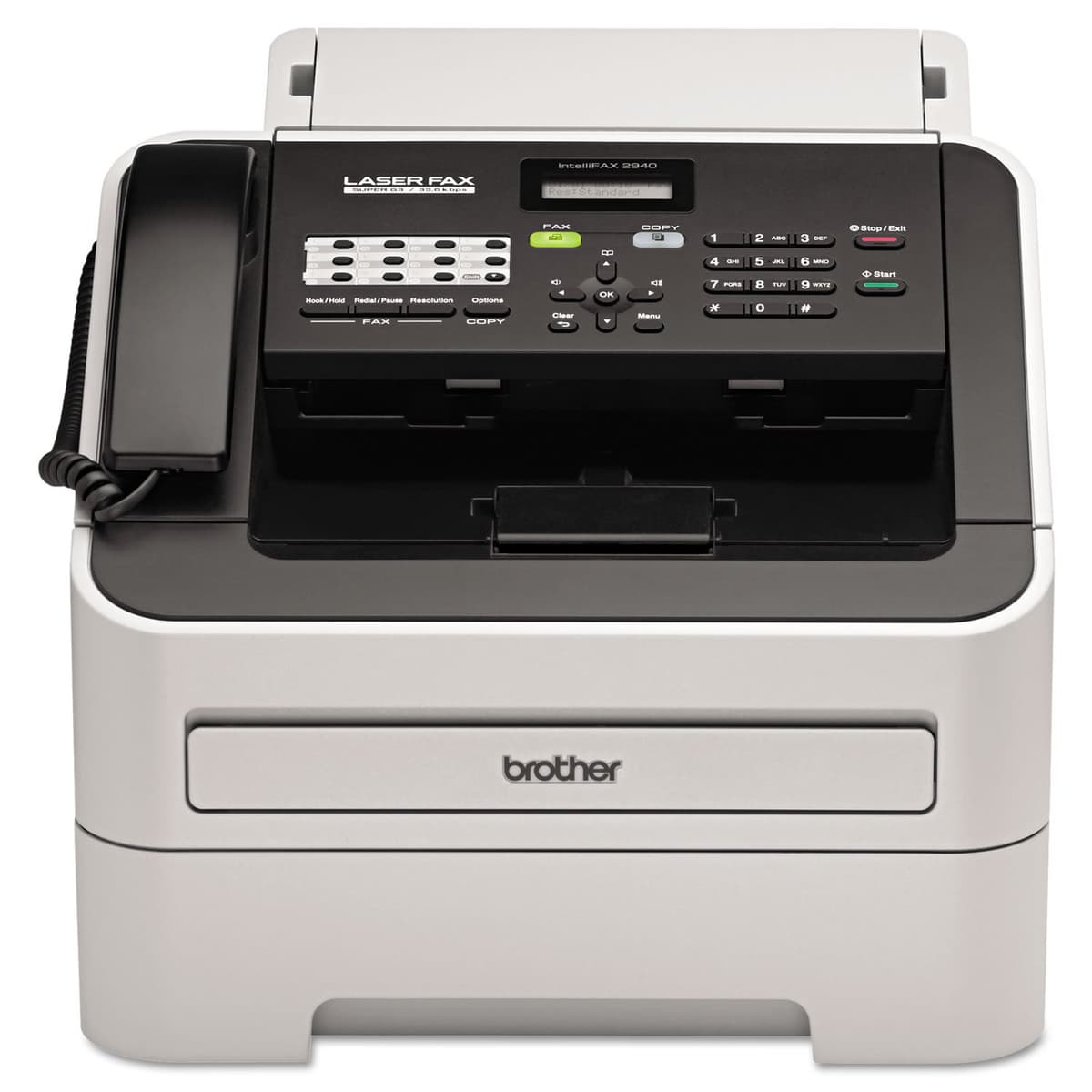 Brother IntelliFAX-2940 impresora láser fax monocromo con escáner y copiadora BRTFAX2940