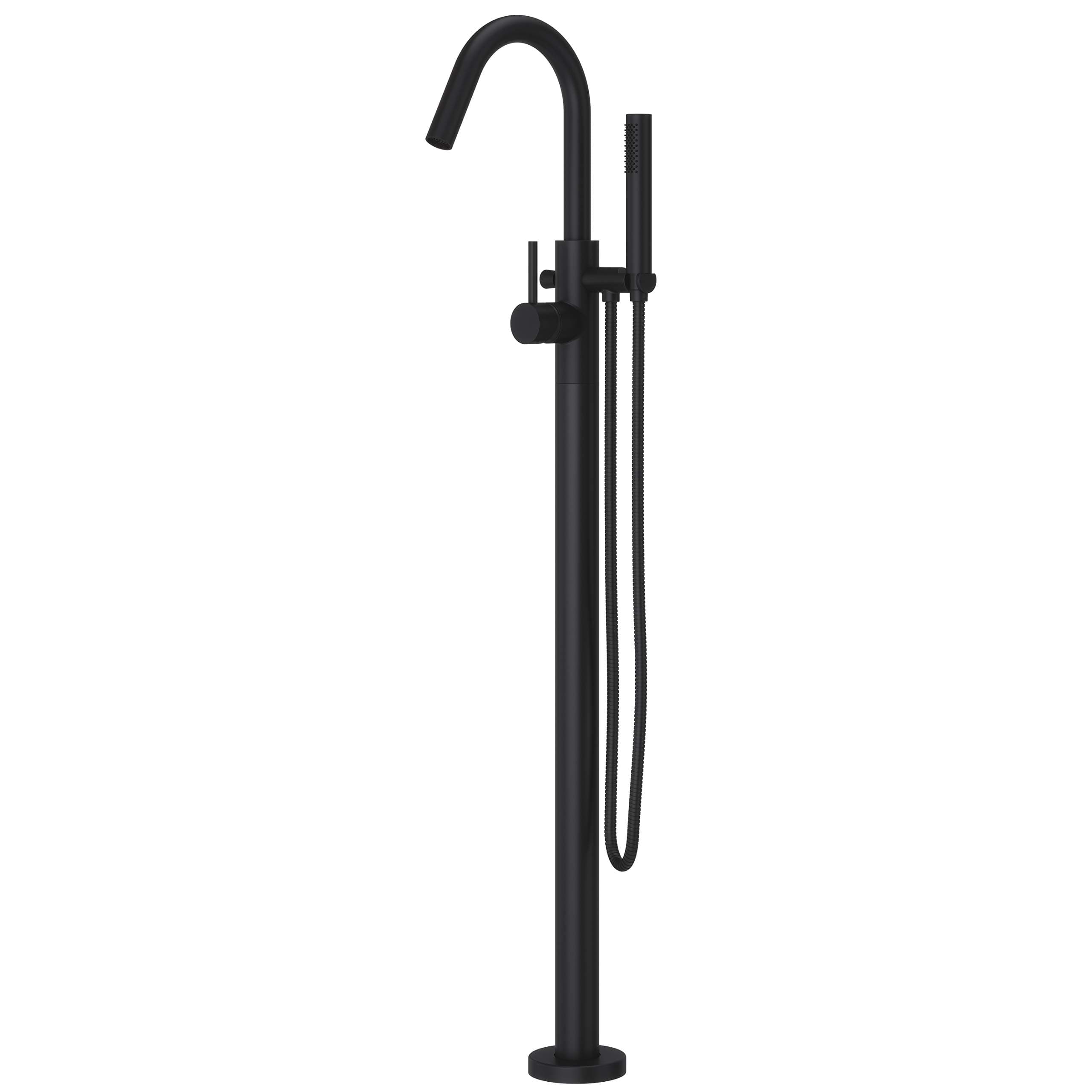 Pfister LG6-1MFB Llave de Piso para Tina Libre Acabado Matte Black