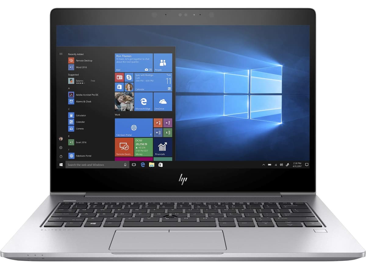 HP EliteBook 830 G5 13.3" FHD Core i7-8650 1.9GHz 32GB RAM 1TB Unidad de estado sólido, Lector de huellas, Windows 11, Cámara, (Reacondicionado)