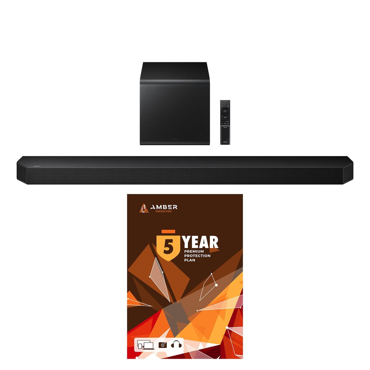 Samsung HW-Q800F Q Series Soundbar 5.1.2 con plan Amber Protection 5 años (2025) BNDL_HWQ800F-WRTY5-AMBER-SC