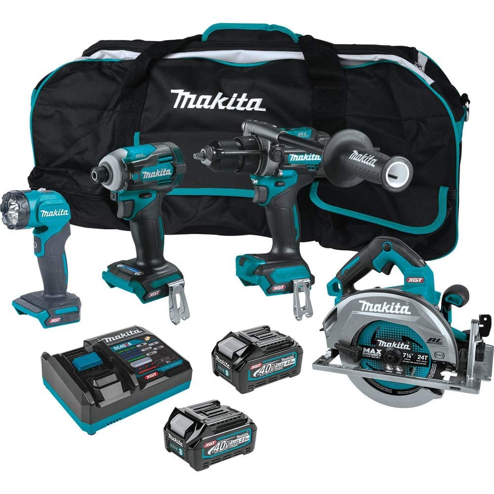 Makita XGT 40V Max Combo Kit 4 piezas (GT400M1D1)