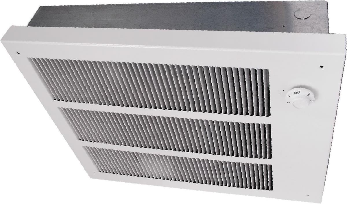 Marley LFK484 Calefactor eléctrico de muro Qmark, acabado Northern White QMA LFK484