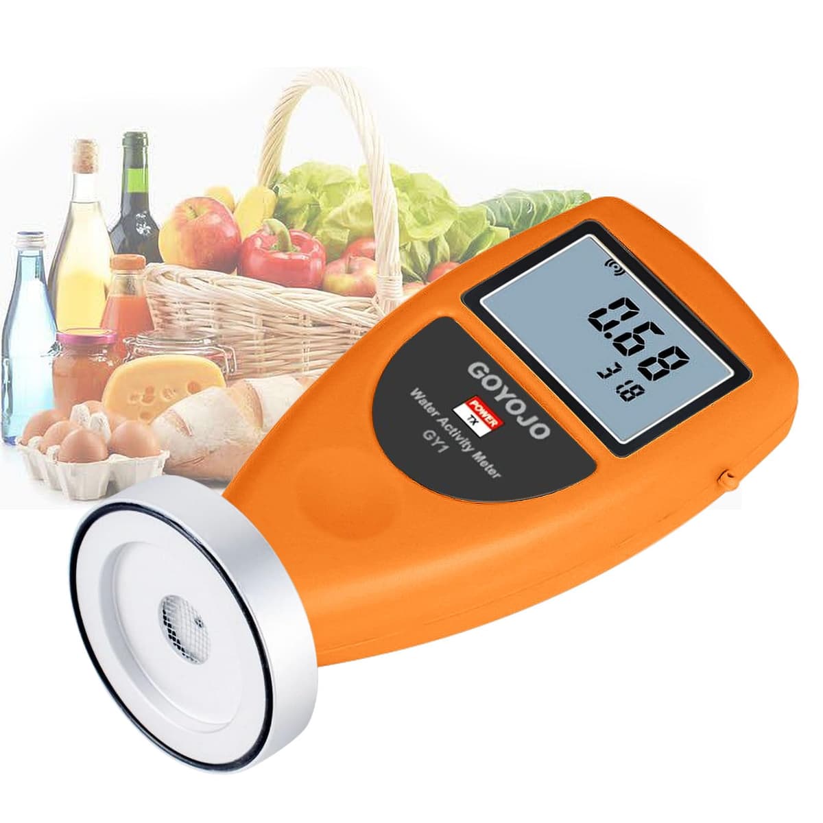 Medidor de Actividad de Agua GOYOJO GY1 - Analizador AW portátil 0-1.0AW ±0.02AW