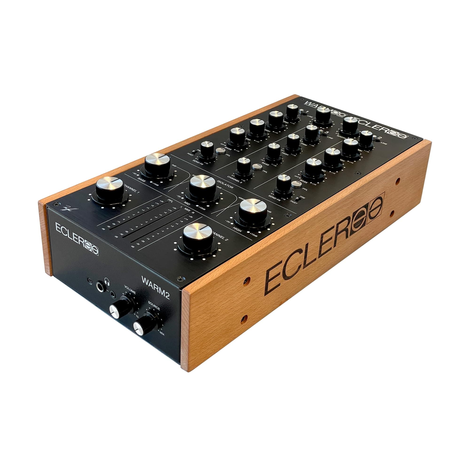 Ecler Warm2 mezclador DJ rotativo de 2 canales CWARM2--