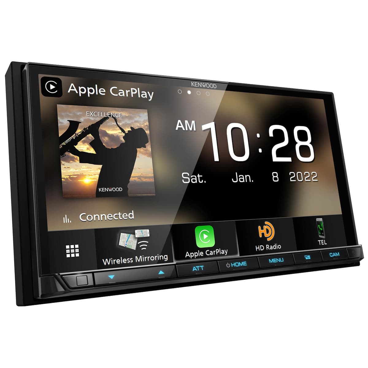 Kenwood eXcelon DMX908S receptor multimedia digital de 6.95" con Android Auto (reacondicionado)