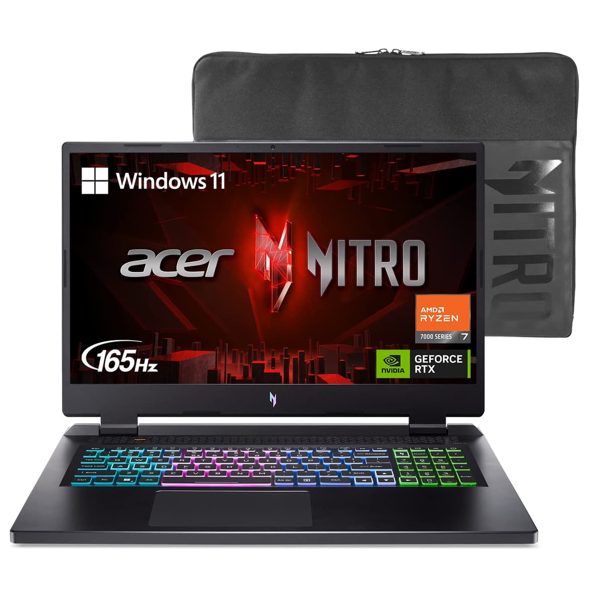 Acer Nitro 17 AN17-41-R7G3 - Ryzen 7 7840HS, RTX 4060, 17.3" QHD 165Hz NH.QKMAA.001