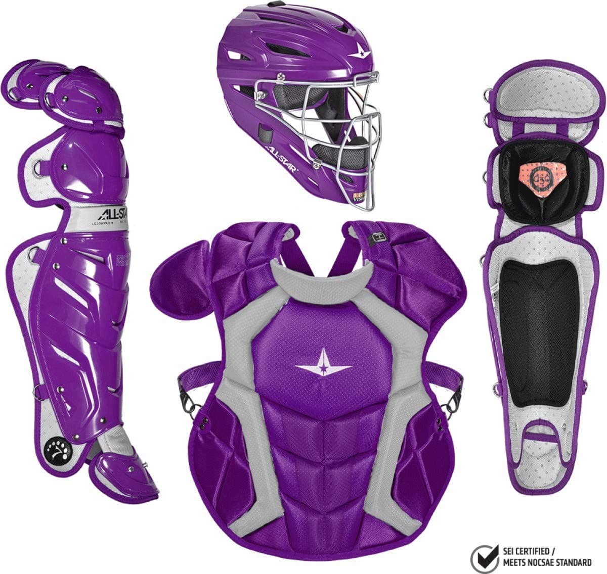 All-Star CKCCPRO1PU Kit profesional certificado NOCSAE para receptor PU