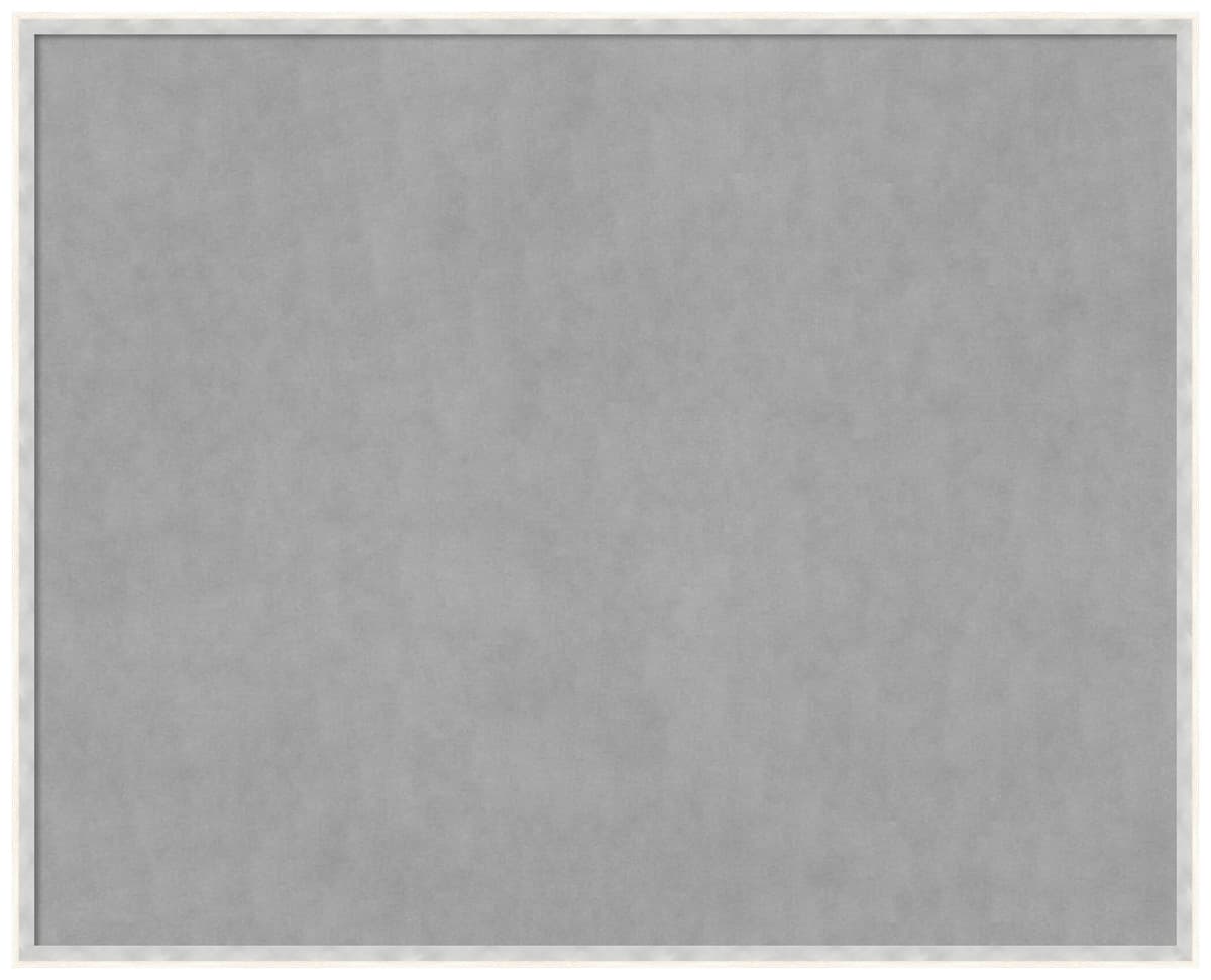 Amanti Art Tablero Magnético Enmarcado 41 x 33" Paige White Silver - Área Magnética 40 x 32" 28588293812