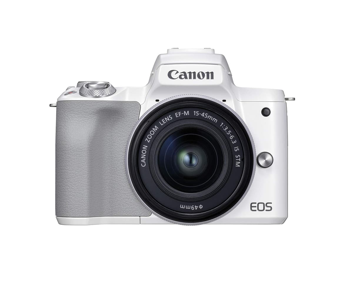 Canon EOS M50 Mark II + EF-M 15-45mm es Kit STM Blanco (Reacondicionado) 4729C004
