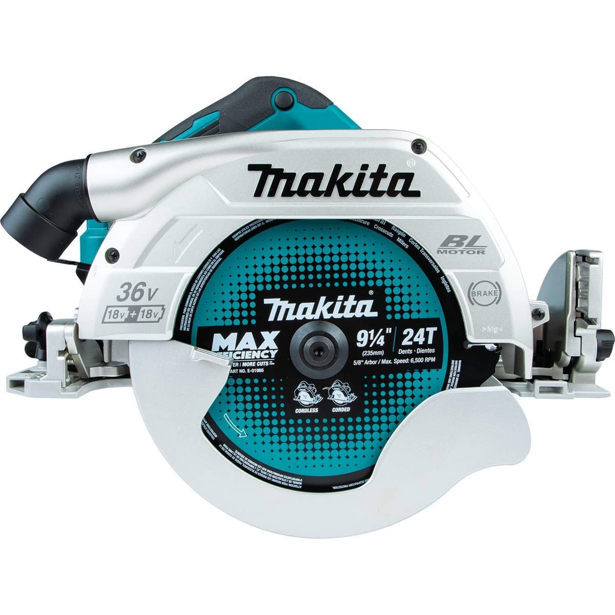 Makita DHS900Z Sierra circular 9-1/4" inalámbrica X2 LXT (solo herramienta)
