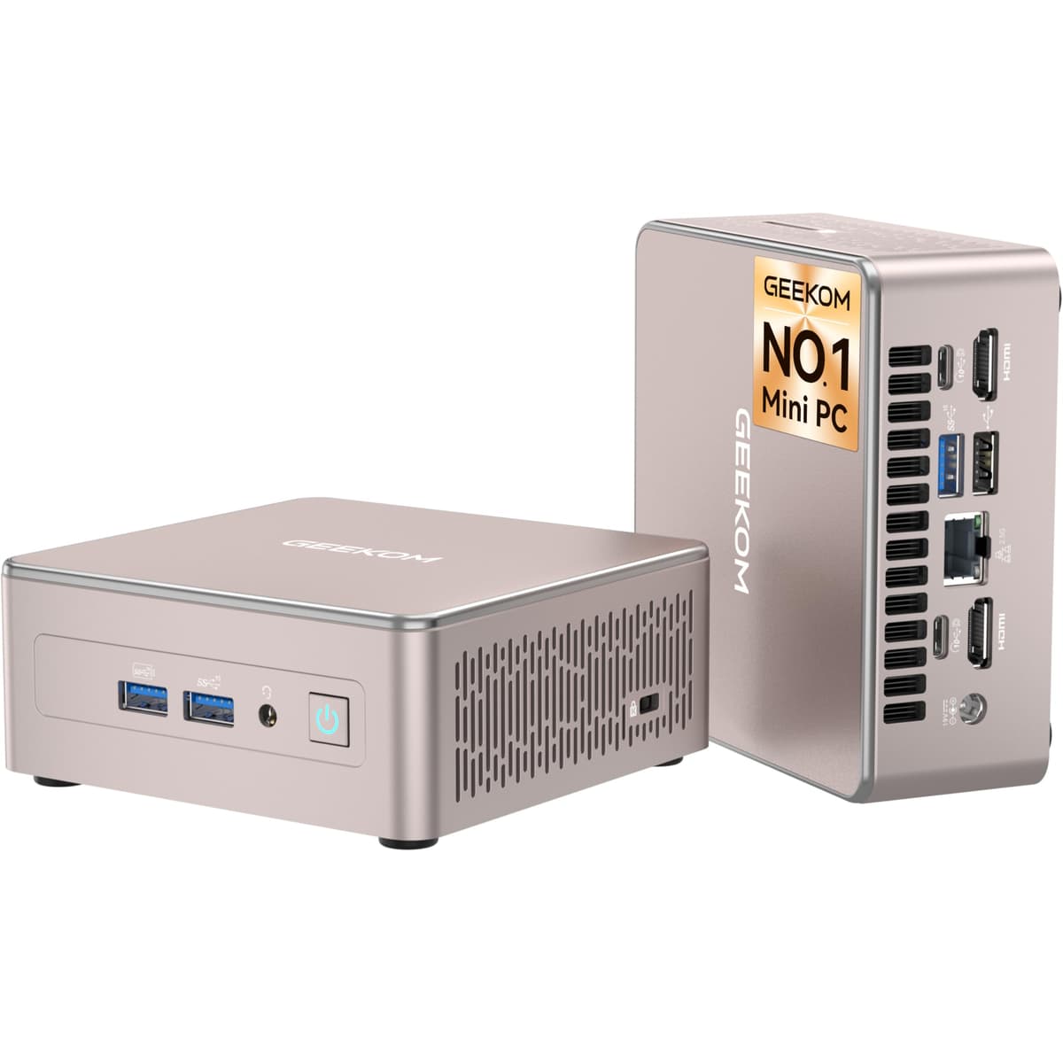 Mini PC GEEKOM A5 2026 con AMD Ryzen 5 7430U, 16GB DDR4 y 1TB NVMe, Windows 11 Pro A5 7430