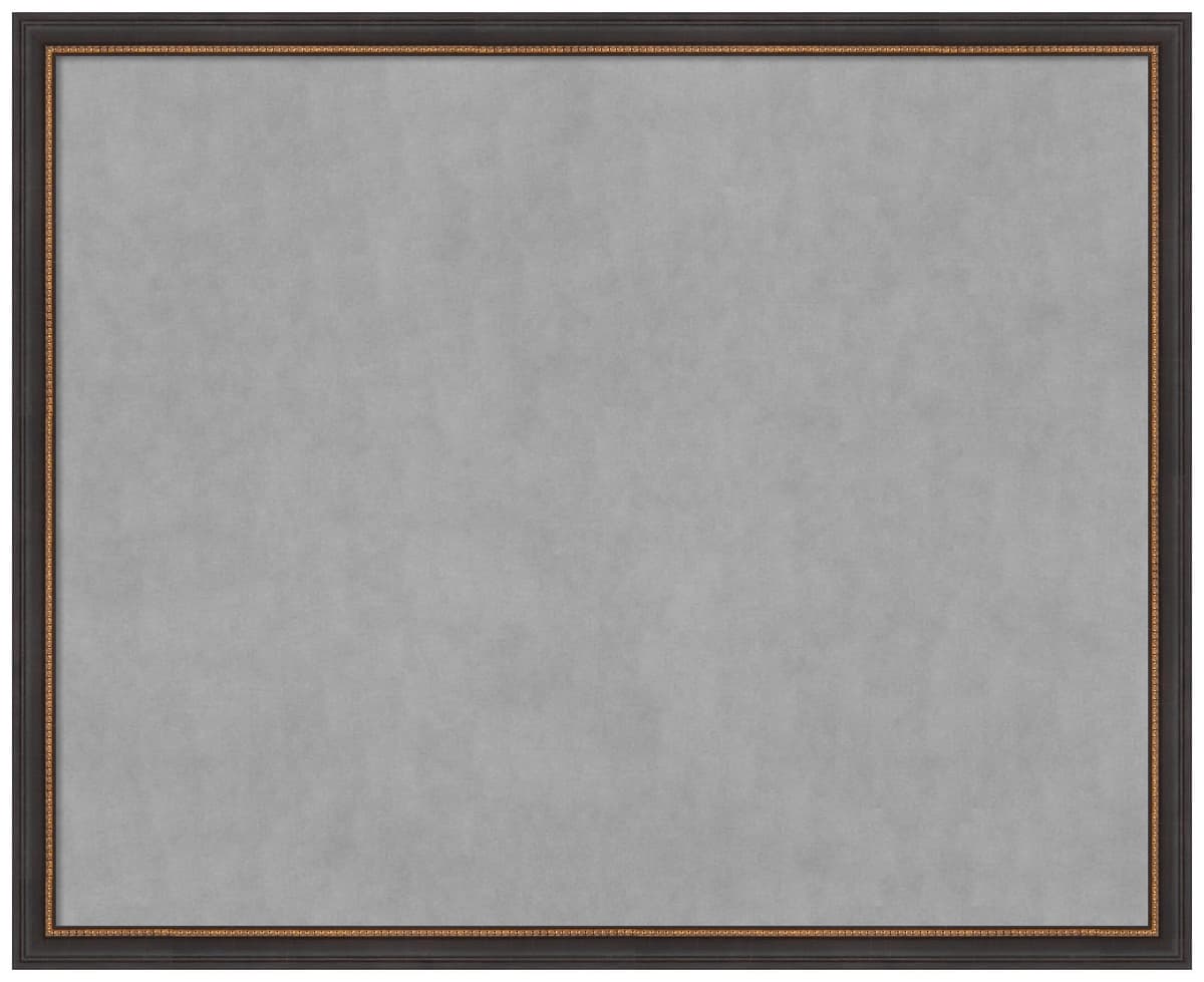 Amanti Art Pizarra Magnética Enmarcada Ashton Black 43x35 (Área magnética 40x32) 28588198642