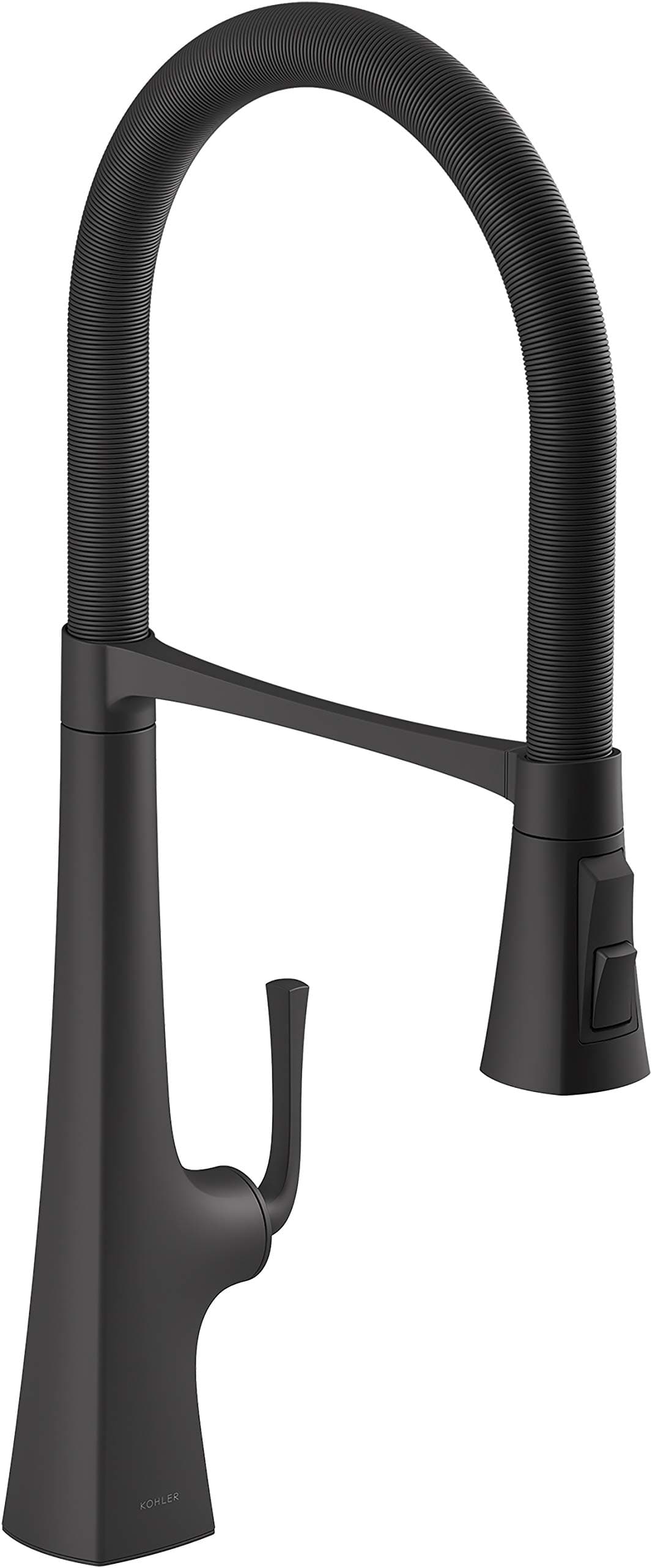 Grifo de cocina Kohler Graze K-22060-BL, negro mate