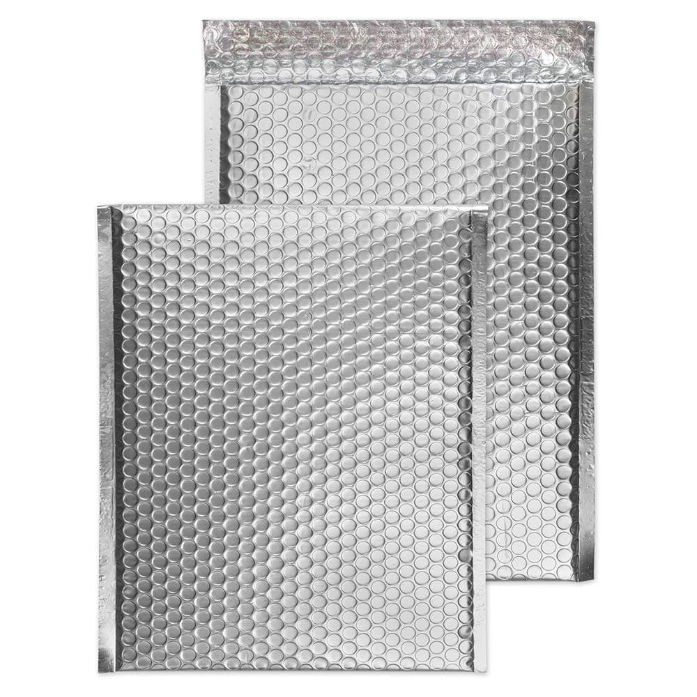 Blake Sobre Acolchado Metalizado C4 324 x 230 mm Brushed Chrome Pack x100 (MTA324)