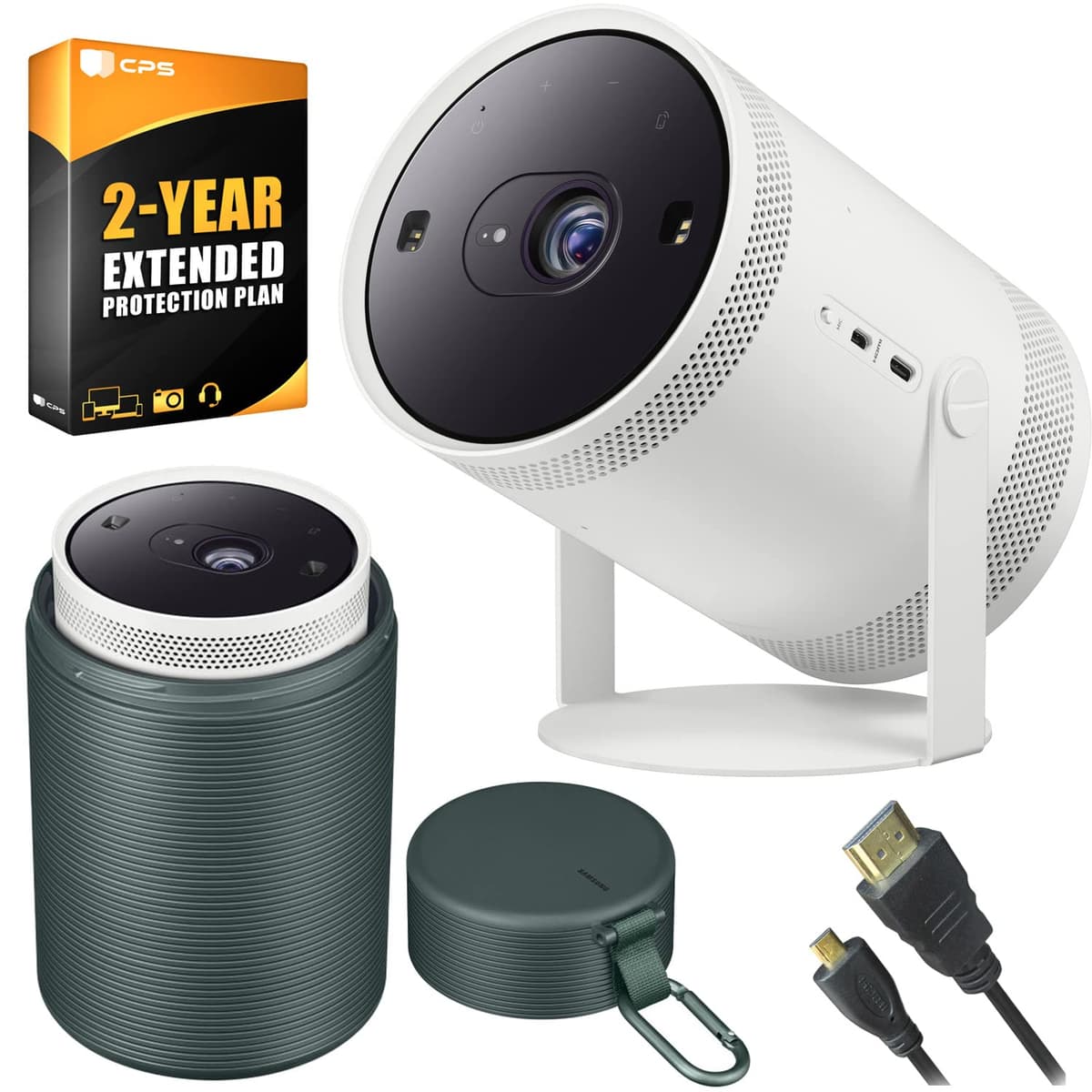 Samsung The Freestyle Proyector Portátil hasta 100" con Sonido 360° (Bundle) E994SAMSPLSP3BL