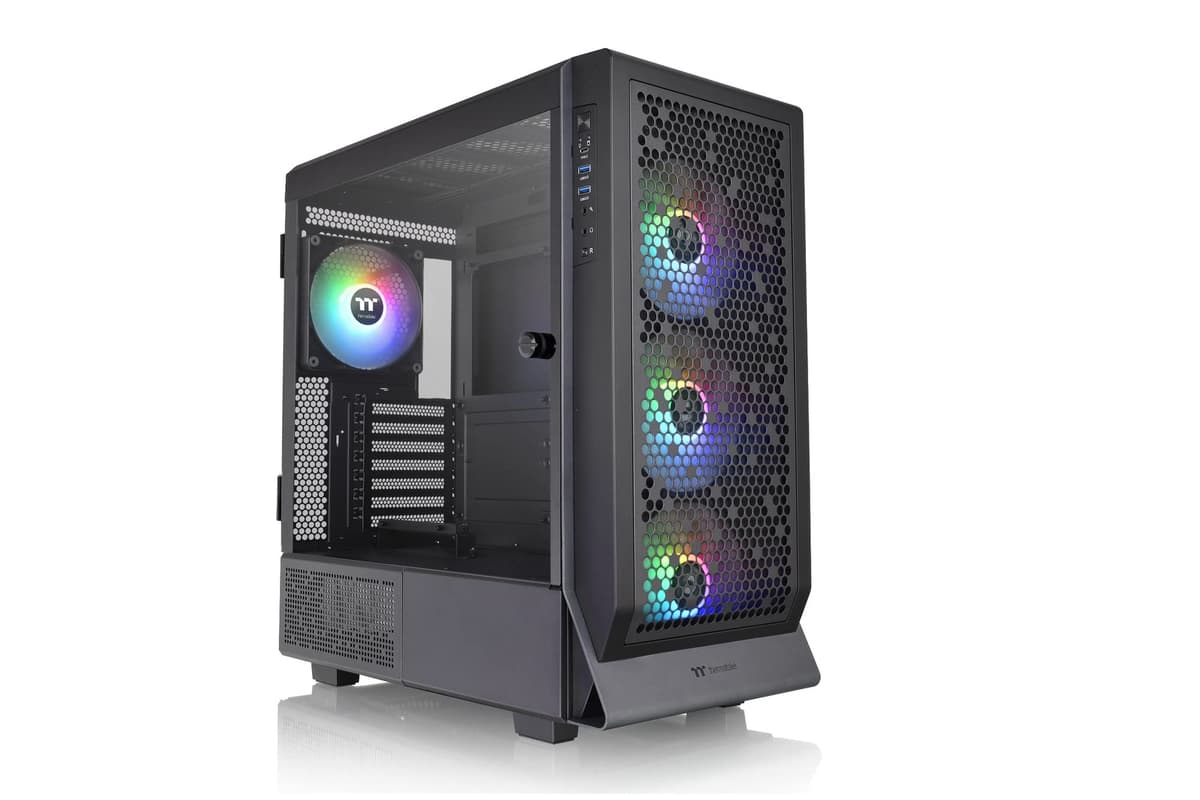Thermaltake Ceres 500 TG ARGB Diseño Poroso Gabinete para PC Compatible con E-ATX CA-1X5-00M1WN-00 CS8605