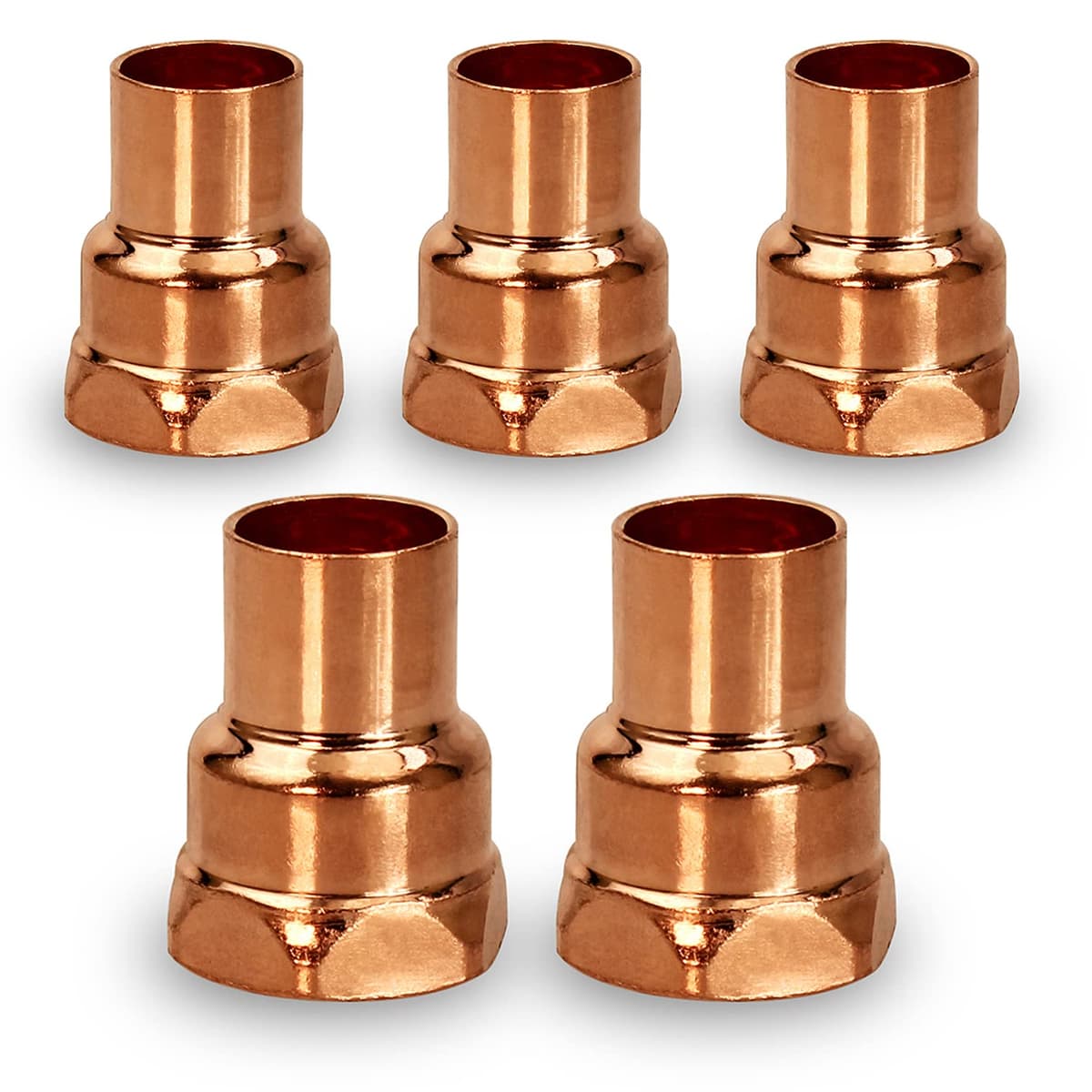 Supply Giant DDGA0300-5 Adaptador hembra Sweat x FIP cobre 3"
