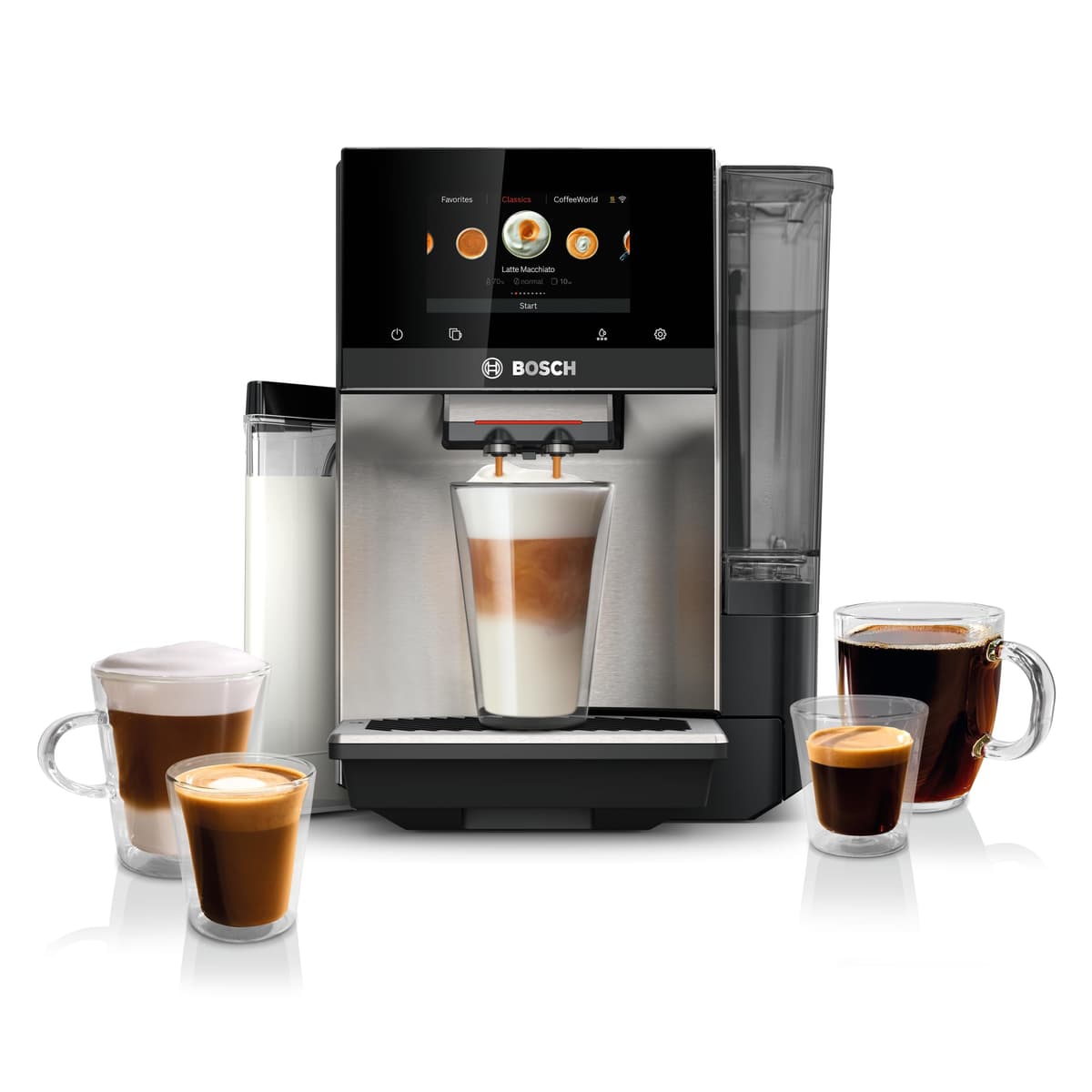 Bosch 800 Series VeroCafe - Máquina espresso y café totalmente automática (TQU60703)