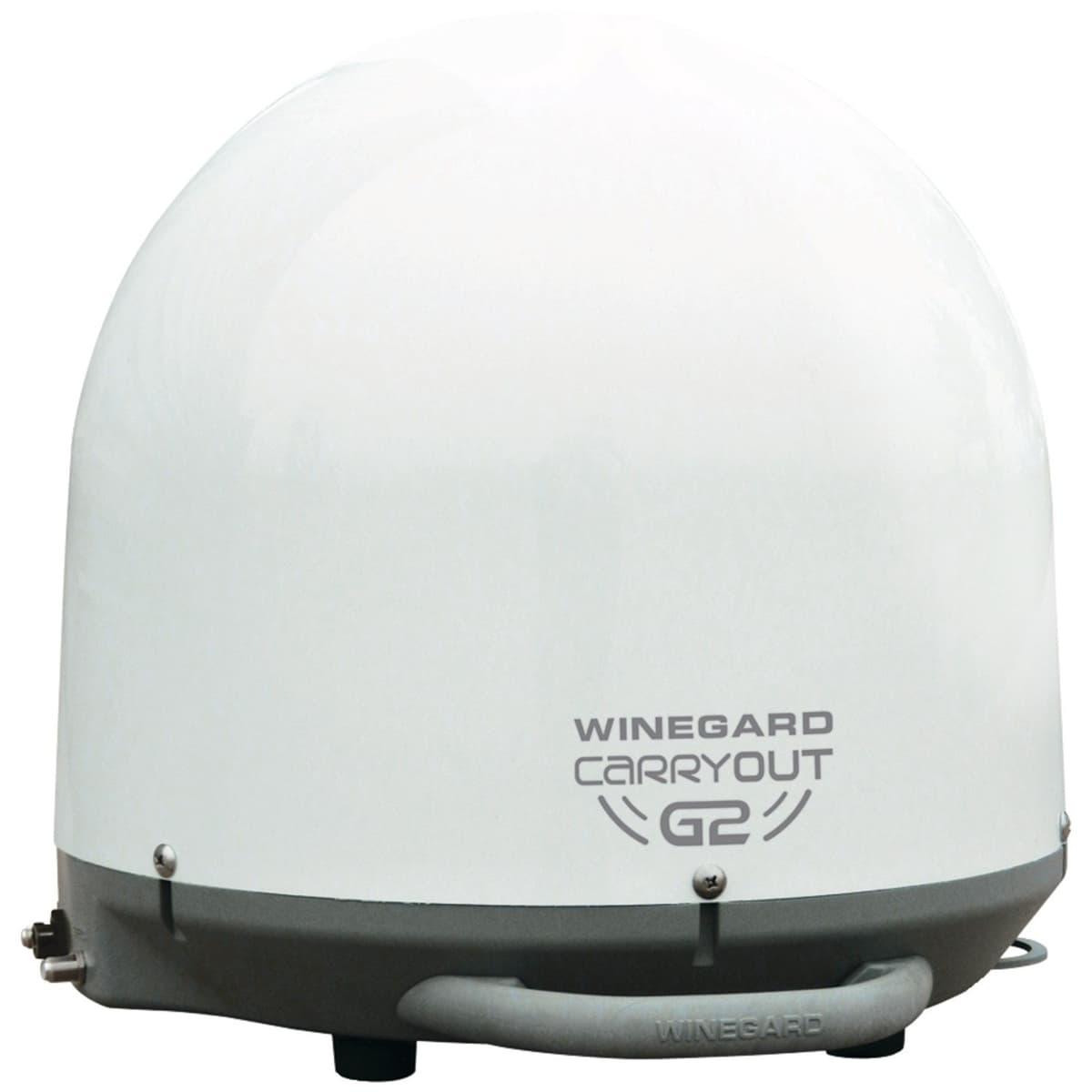 Antena Satelital Portátil Automática Winegard GM-2000 White Carryout G2 para TV