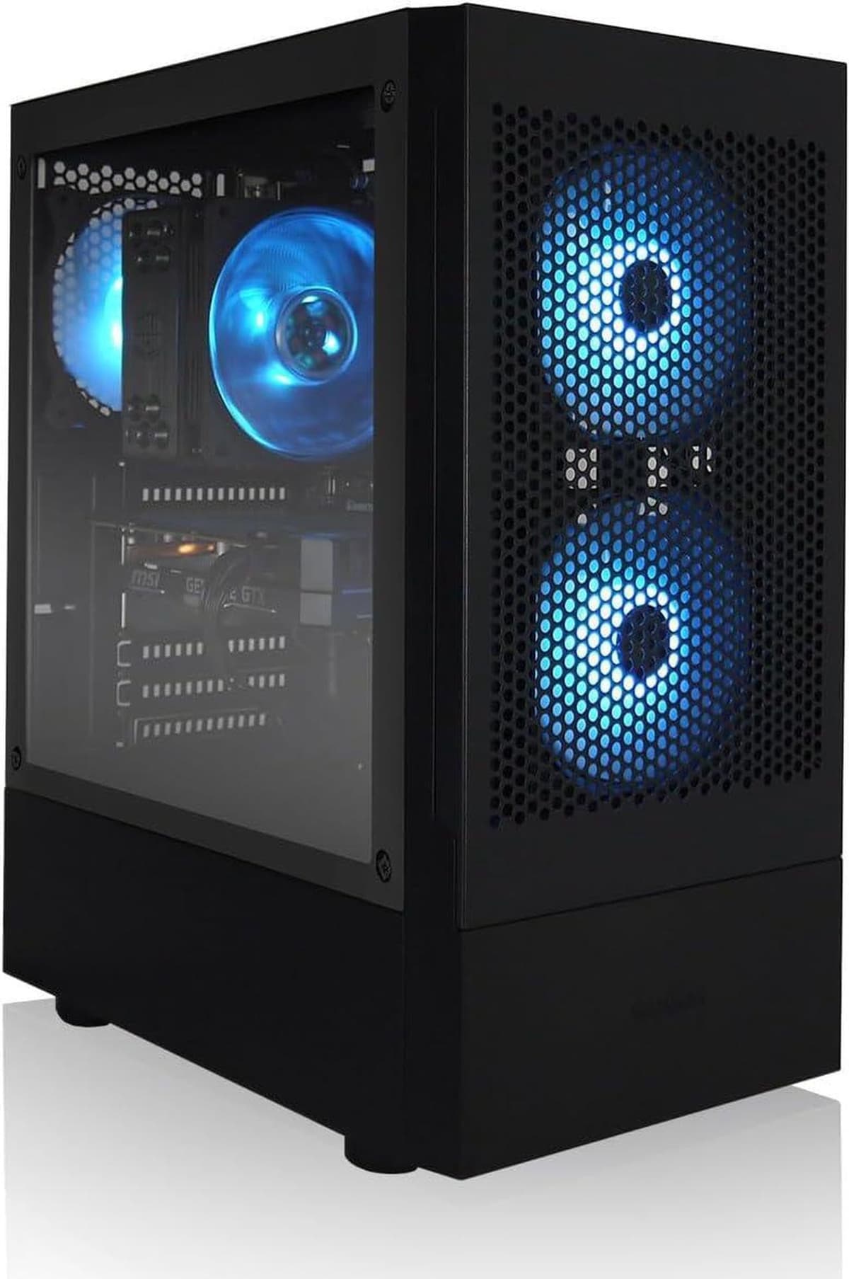 AVGPC Max Gaming PC - AMD RYZEN 7 5700X 8 núcleos, GeForce RTX 5060, 32GB RAM, 1TB M.2 NVMe SSD, 212 Cooler Windows 11 Negro AV-MAX-57X-5060-32-B